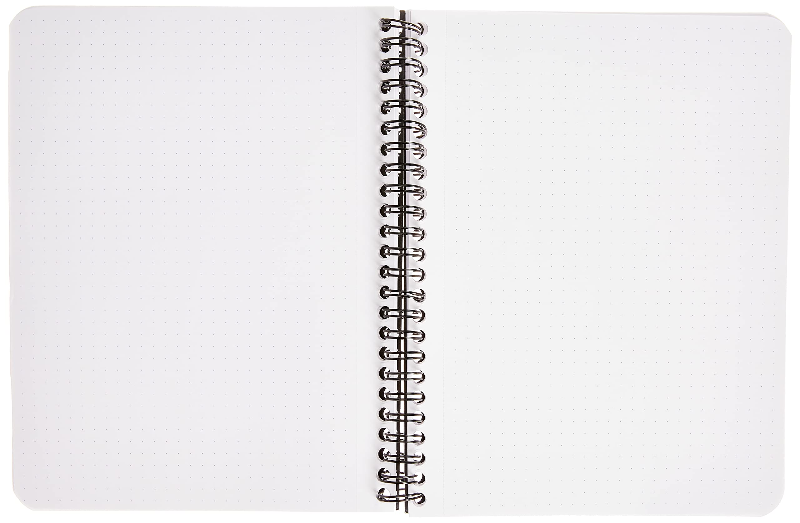 Rhodia 193439C Spiral Notebook - A5+ Black | Waterproof Cover | 80 g/m² Dot Grid Paper 3