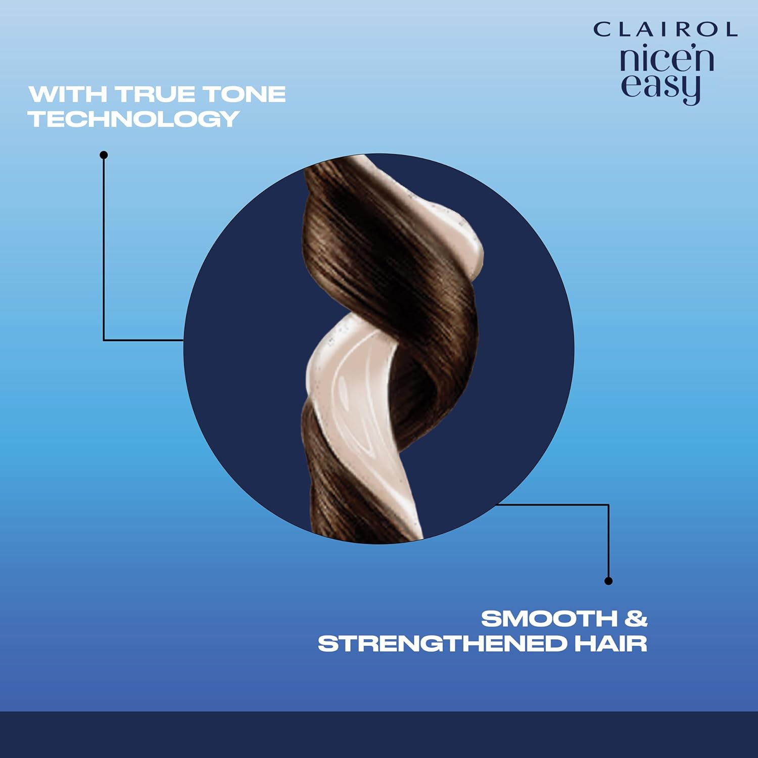 Clairol Nice'n Easy Crème Permanent Hair Dye - 5G Medium Golden Brown 3