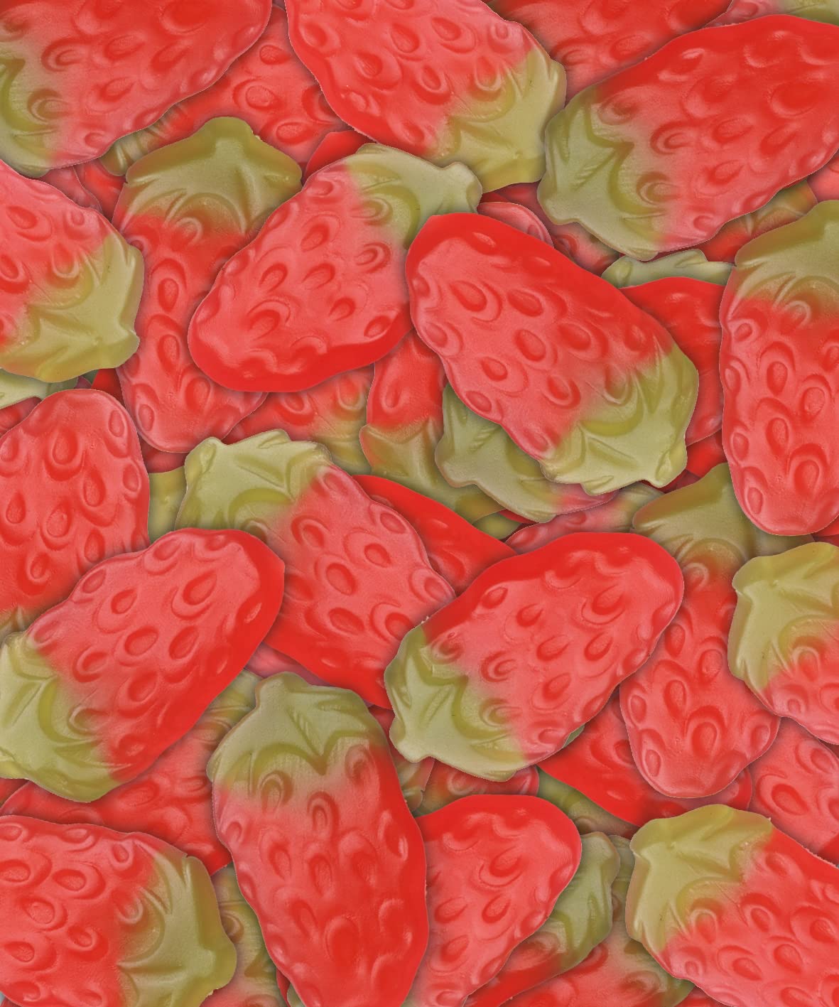 HARIBO Giant Strawbs Gummy Candy - Fruity and Chewy Strawberry Shape | 160g Share Size 2