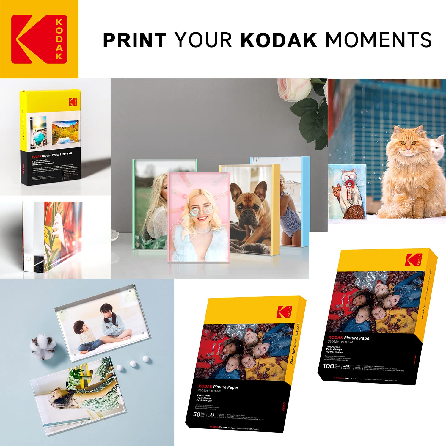 KODAK Snapshot Photo Paper - 25 Sheets A4 Inkjet | 180 g/m² Glossy Finish 6