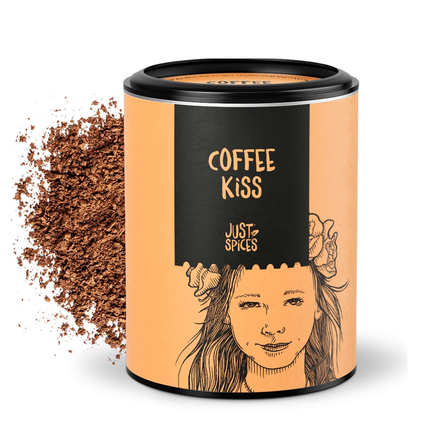 Just Spices Coffee Kiss - Cocoa & Almond Coffee Mix with Ceylon Cinnamon, 45g