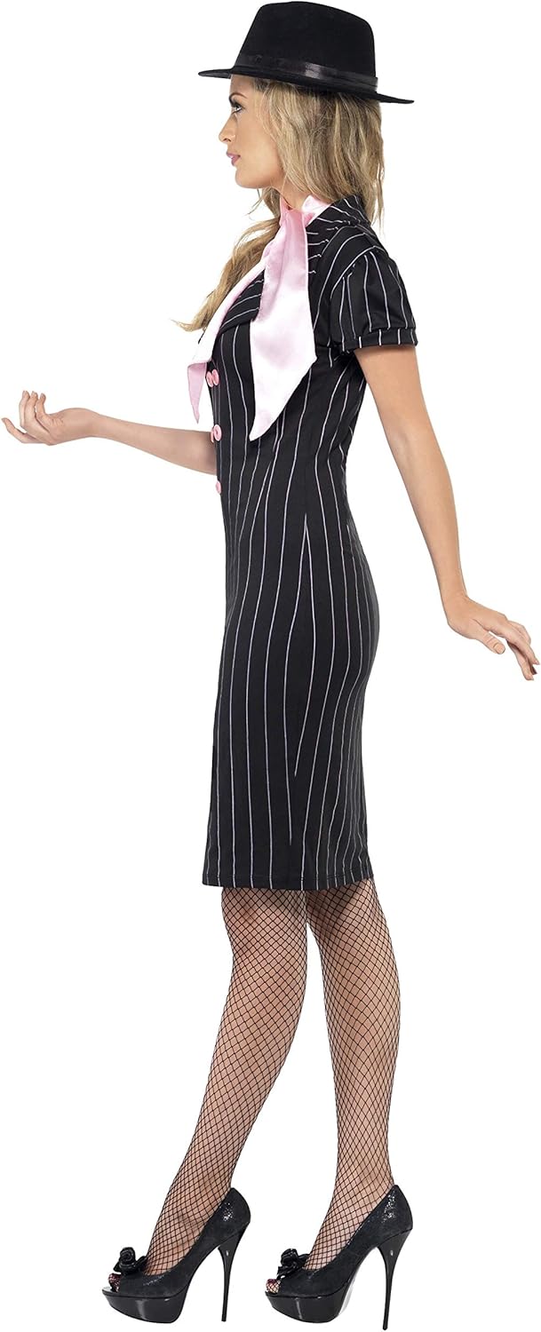 Smiffys Gangster's Moll Costume - Size 16-18 (23697)