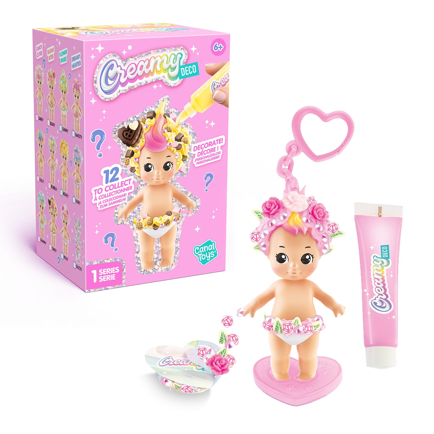 Canal Toys Creamy Deco Baby Mini Collectible Surprise Blind Box | Customizable DIY Craft | Ages 6+ 1