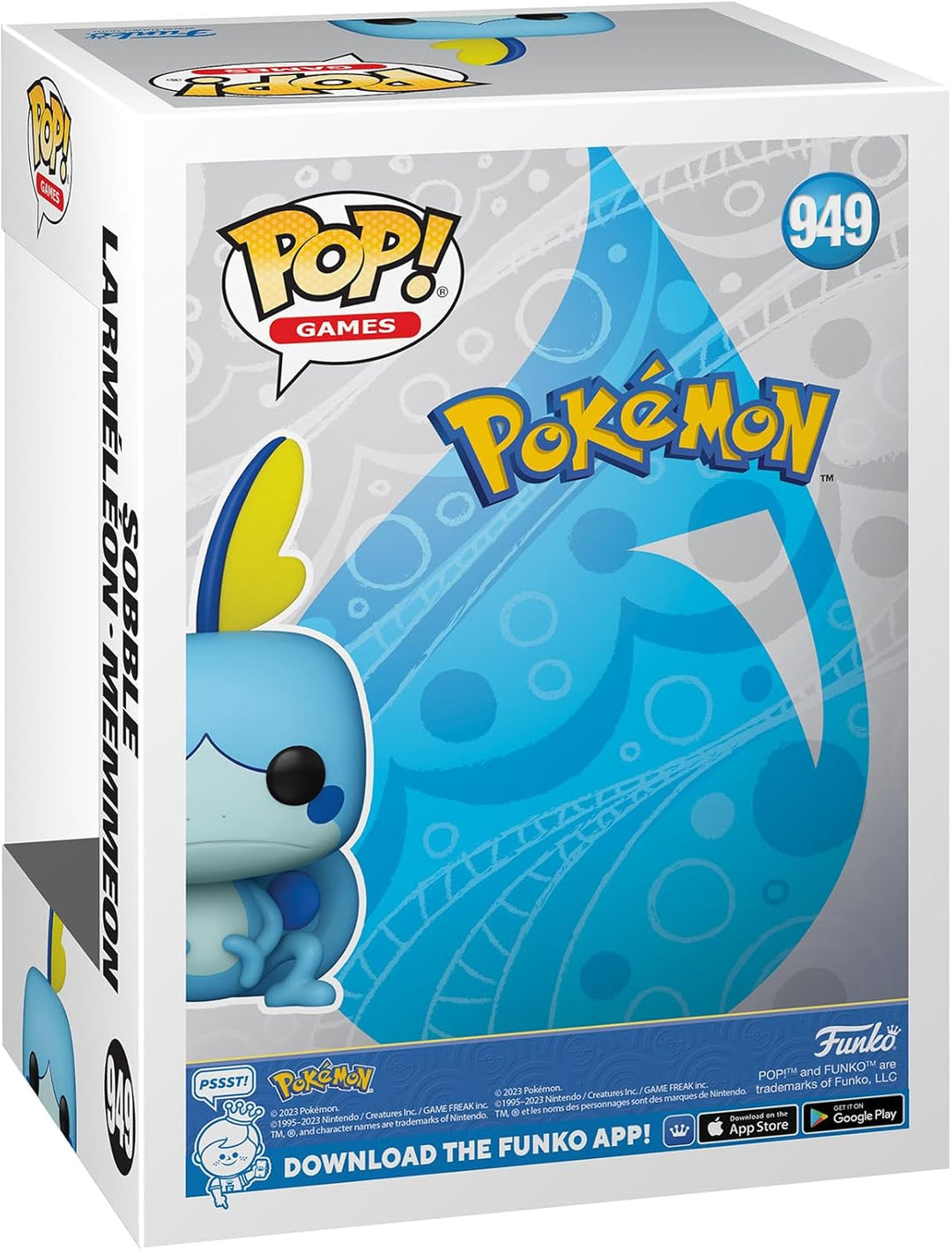 Funko POP! Games: Pokemon - Sobble - Collectable Vinyl Figure - Gift Idea - Offi