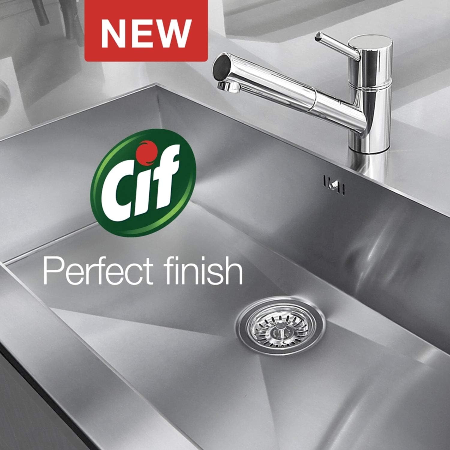 Cif Perfect Finish Stainless Steel Streak-Free Shine Spray, 435ml 9
