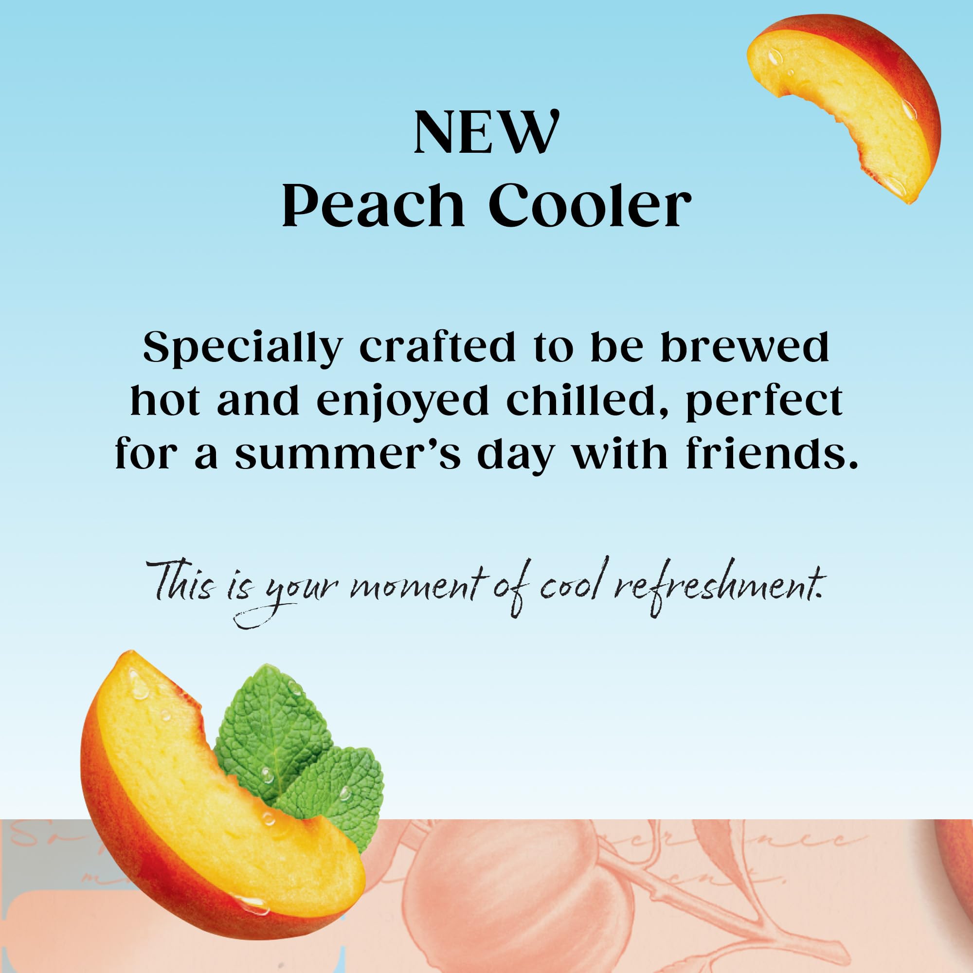 Twinings Peach Cooler Fruit Infusion Tea Bags - 20 Tea Bags, Naturally Caffeine Free, Sugar Free 5