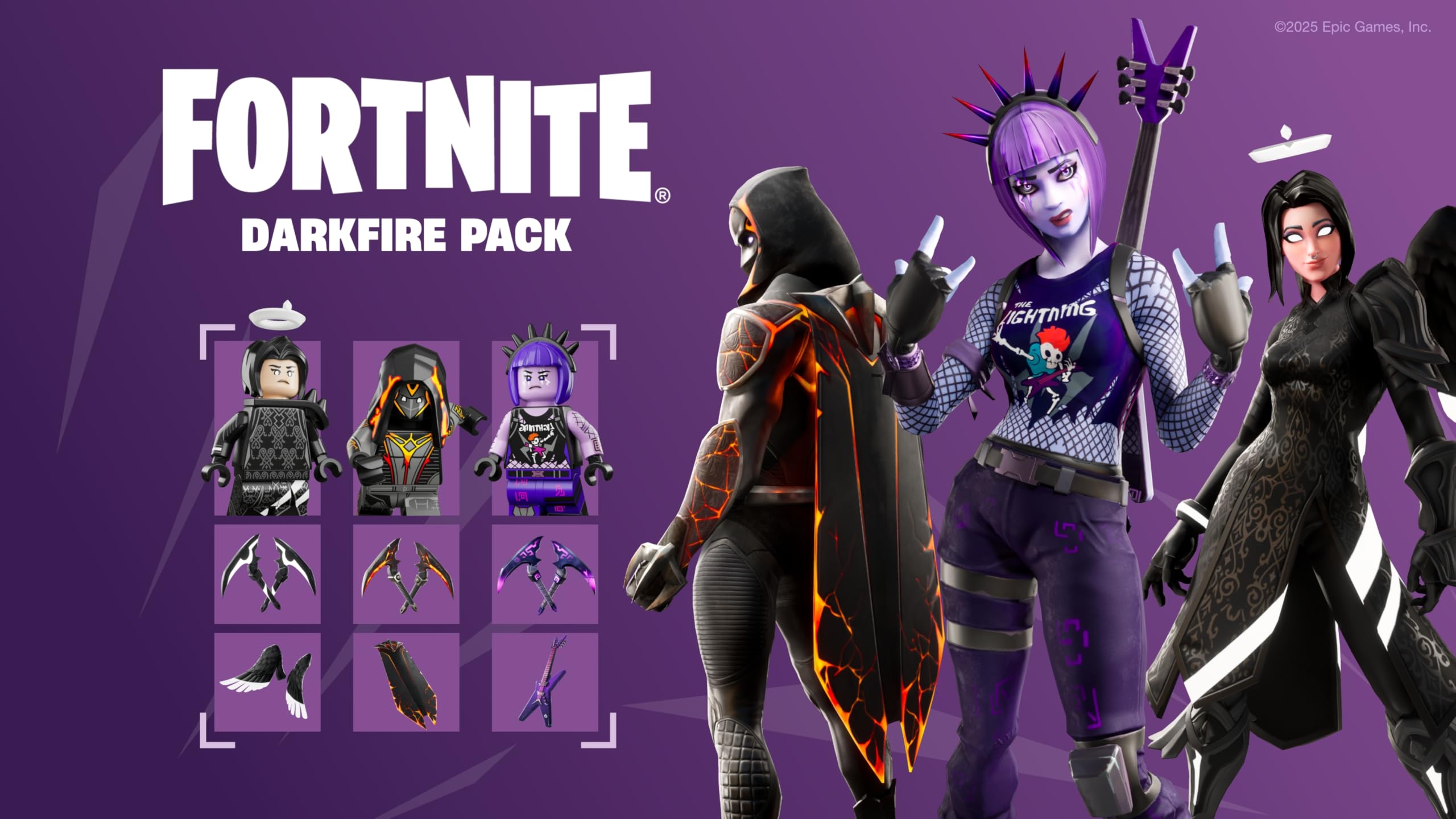 Epic Games - Fortnite Darkfire & Ice Bundle (Download Code) for Nintendo Switch 14