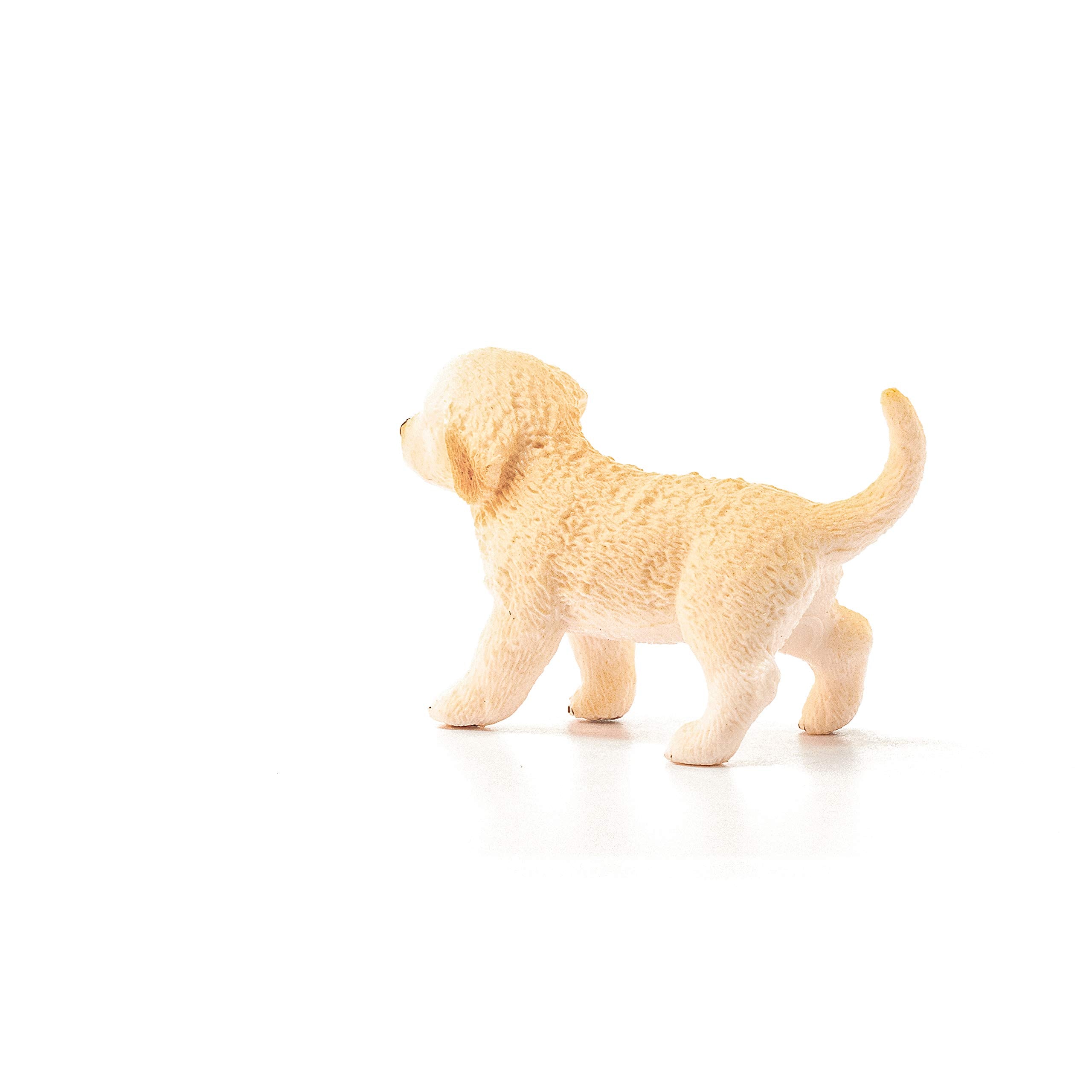 Schleich Golden Retriever Puppy 16396 - Hand Painted, Lifelike Farm World Toy for Ages 3-8 4