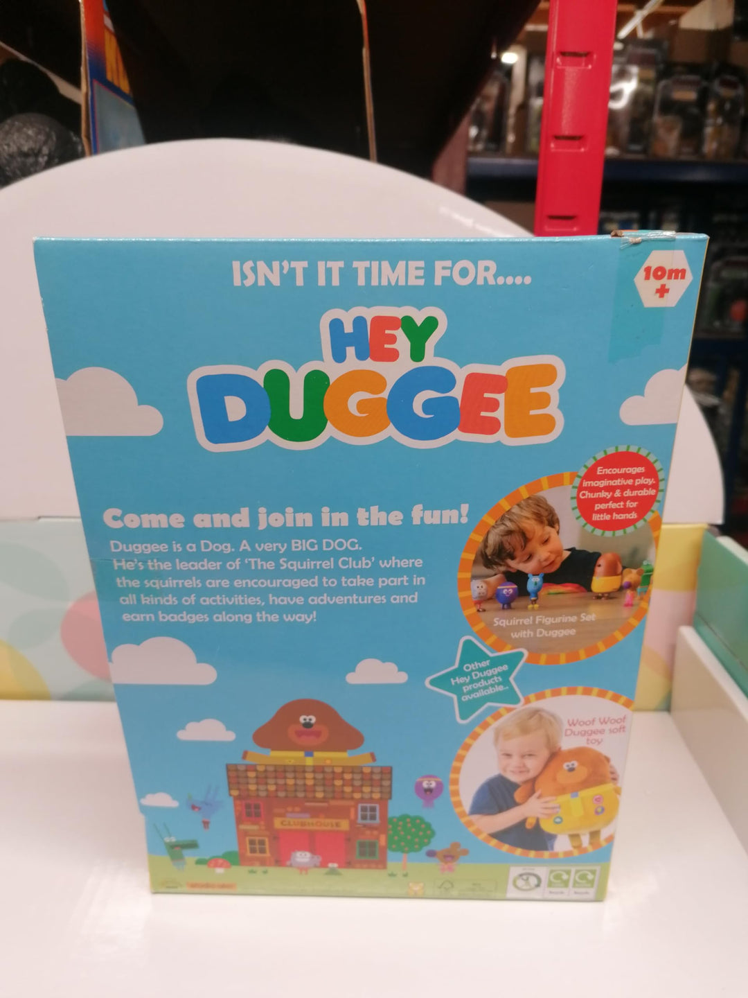 Hey Duggee Peluche Parlante