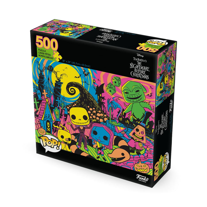 Funko POP! Puzzle - The Nightmare Before Christmas - 500 Piece Jigsaw with Crown Piece