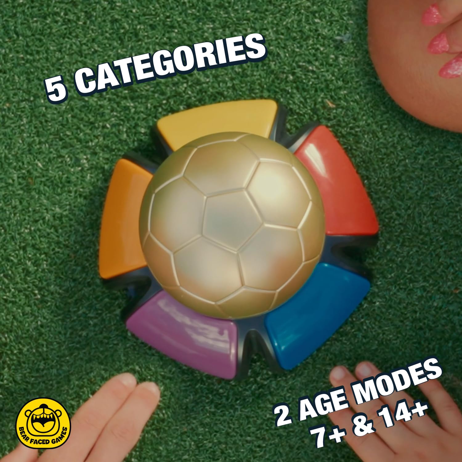 Fanzone International Edition Football True or False Family Quiz Game | 500+ Questions | Ages 7+ & 14+ Modes 3