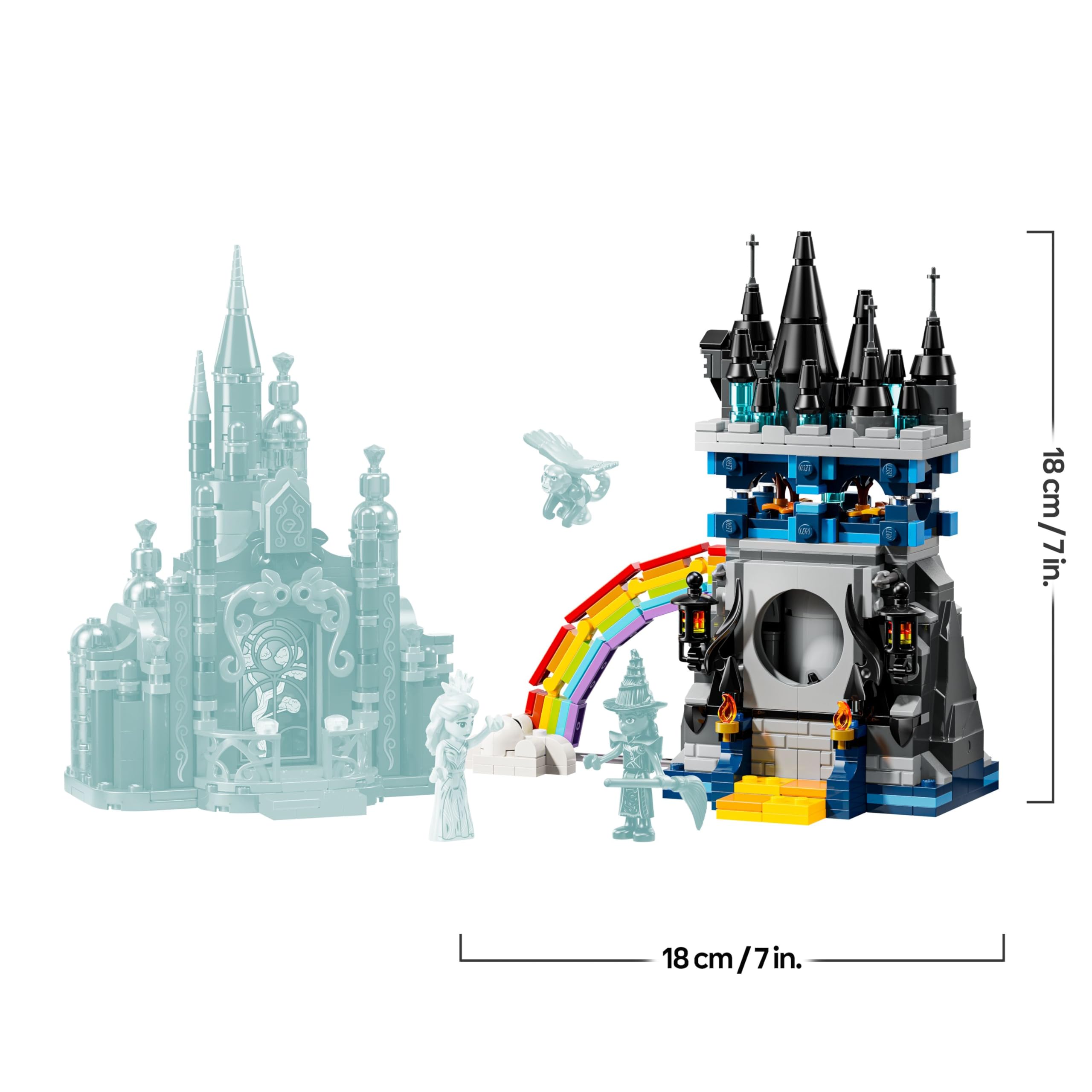 LEGO WICKED Emerald City & Kiamo Ko Castle Building Set - 2 Models, 2 Minidolls | Ages 9+ 8