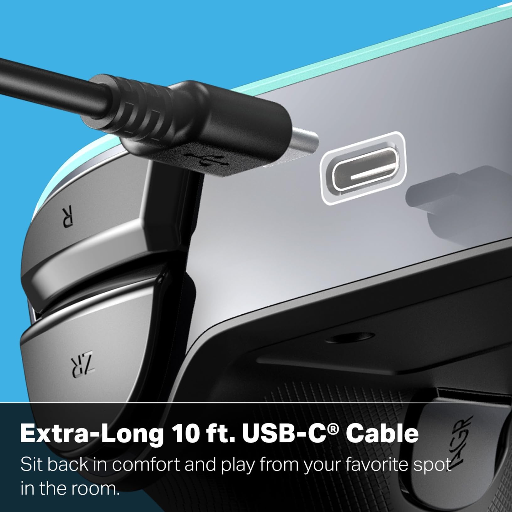 PowerA Advantage Wired Controller for Nintendo Switch 2 - Mario Time, Hall Effect Sticks, Mappable Buttons, Pro Controller 8