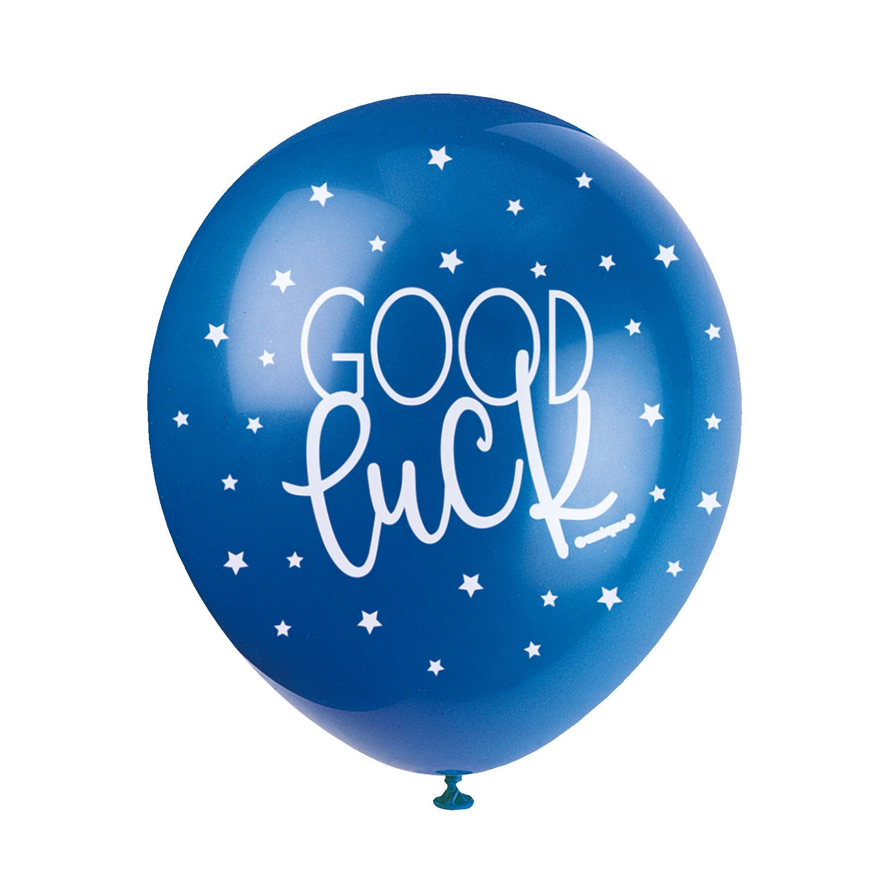 Unique Party Good Luck Multicolor Latex Balloons - 30cm | Pack of 5 | Pearlised Finish 1