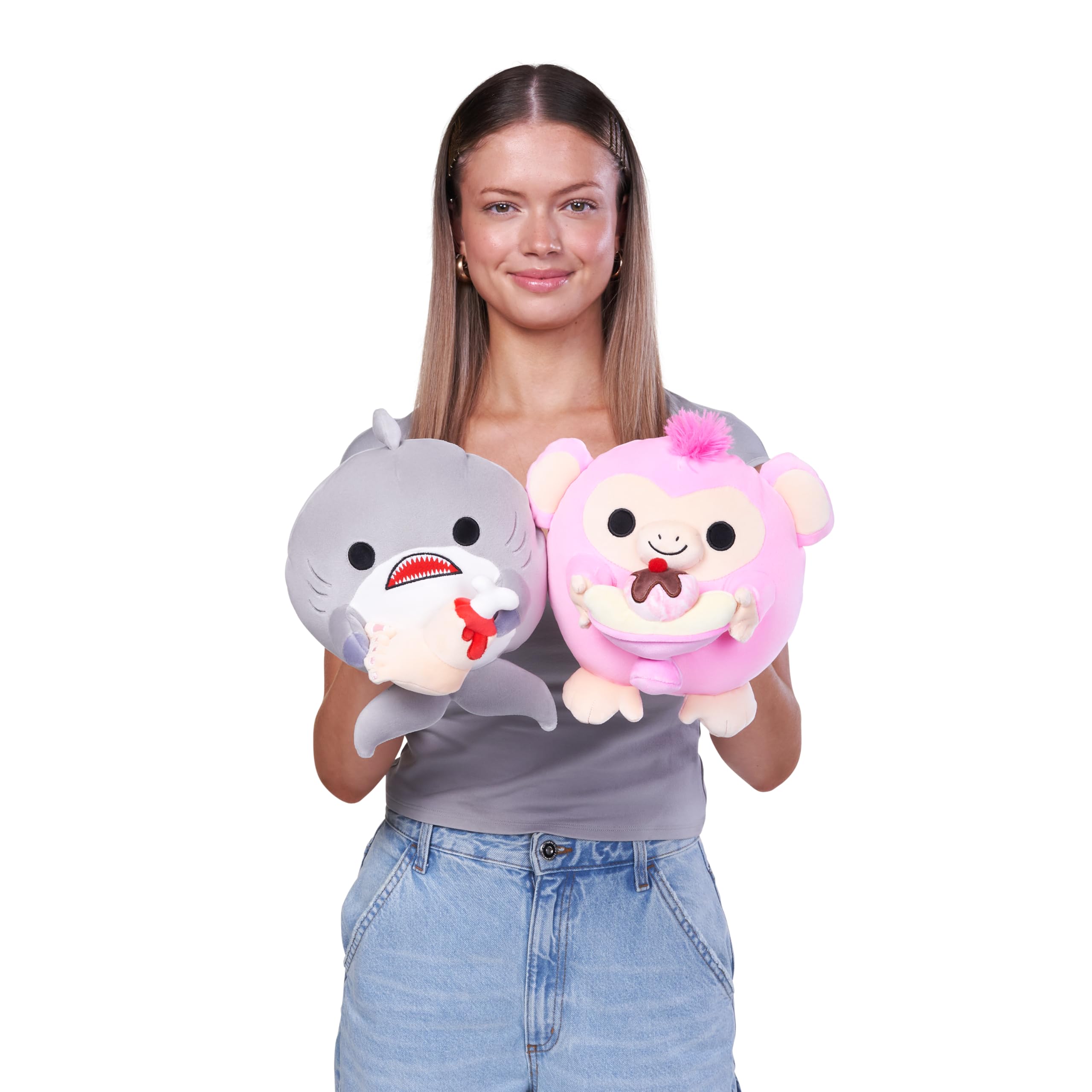 Snackles Series 1 8-inch Plush (EVA) by ZURU - Soft Squeezable Collectible with Snack Accessory 11