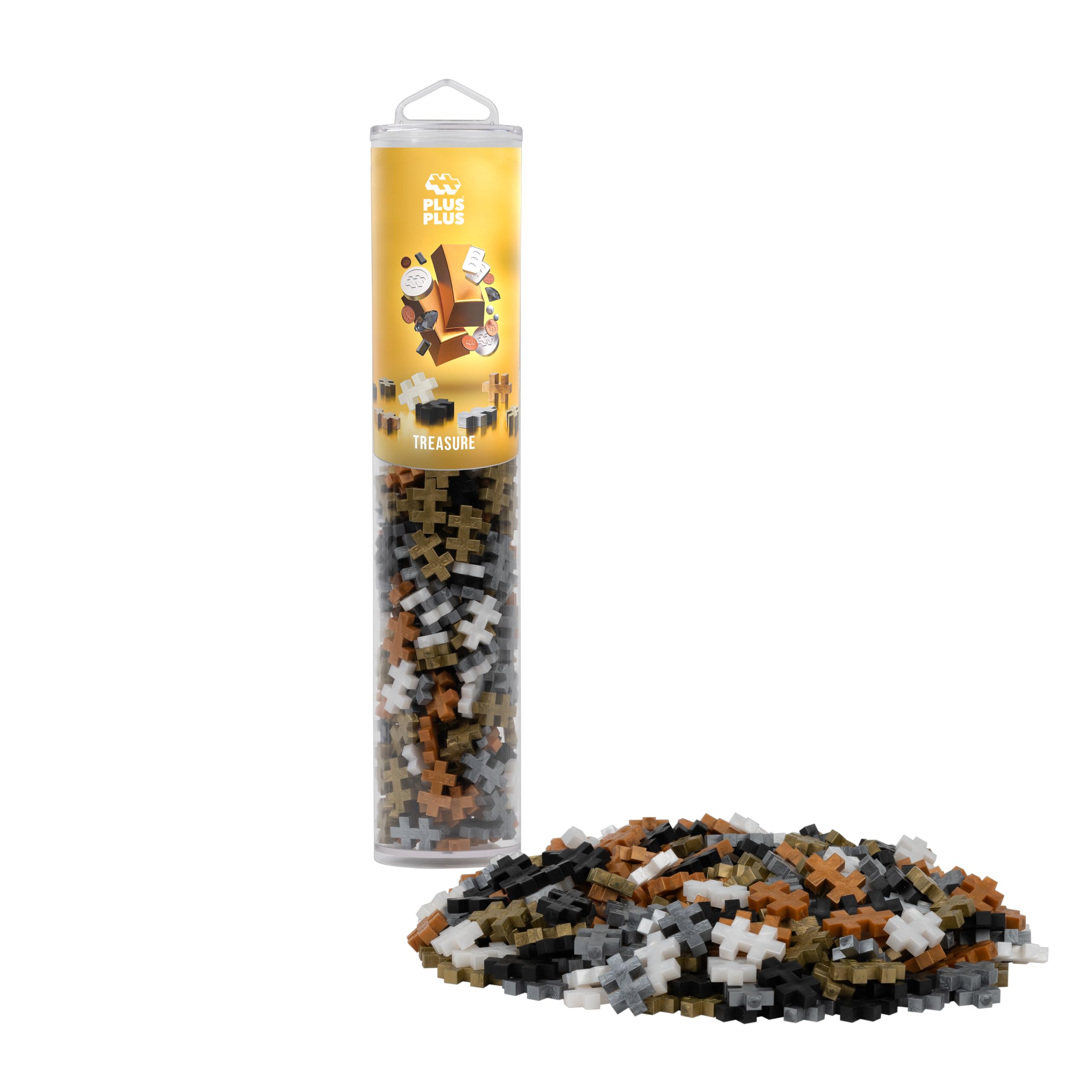 PLUS PLUS Building Blocks Toy - 240pc Creative STEM Construction Set for Kids Age 5+