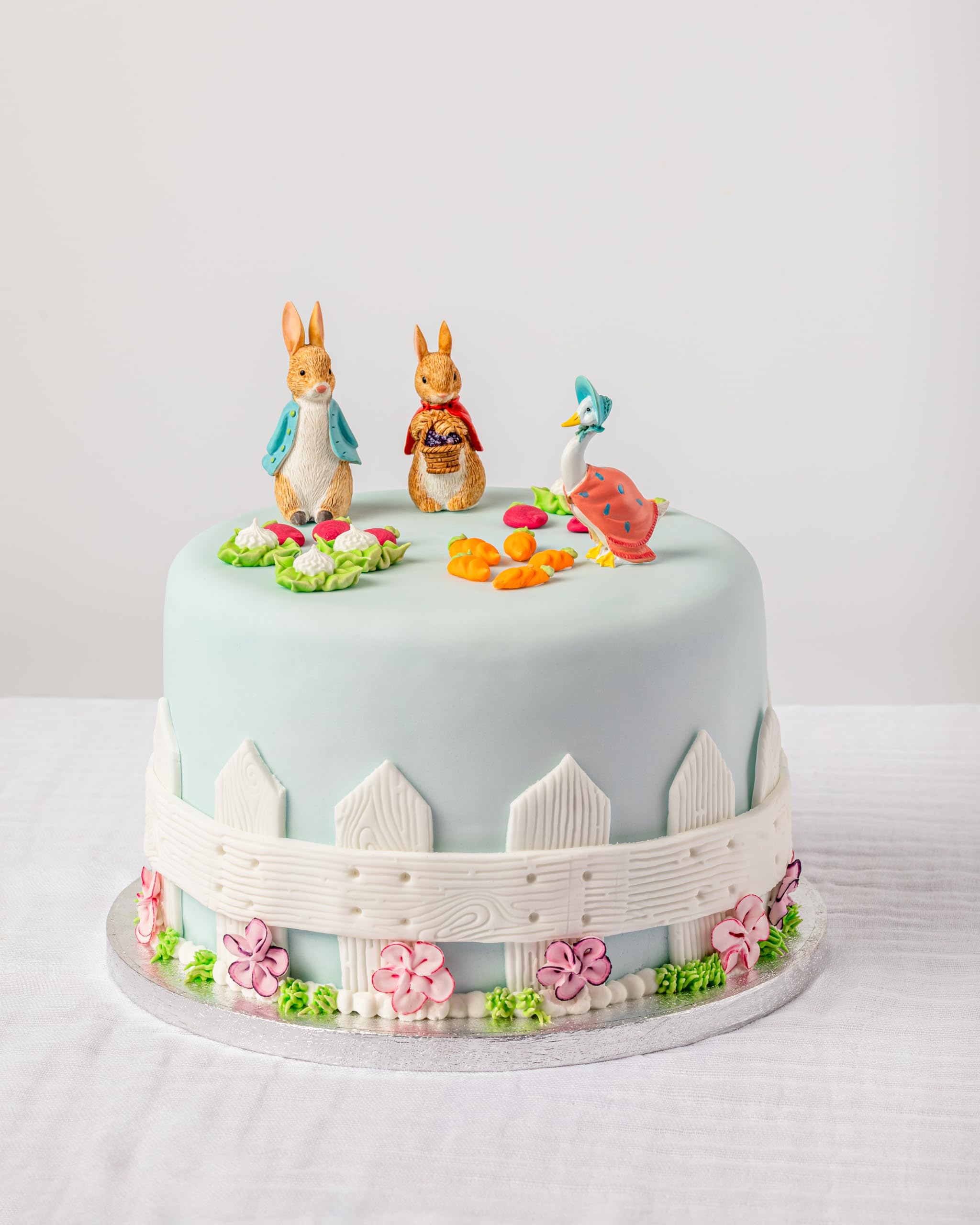 Anniversary House Hand-made Vegetable Patch Edible Sugarcraft Cake Toppers | 8 Pack | 2-3cm 7