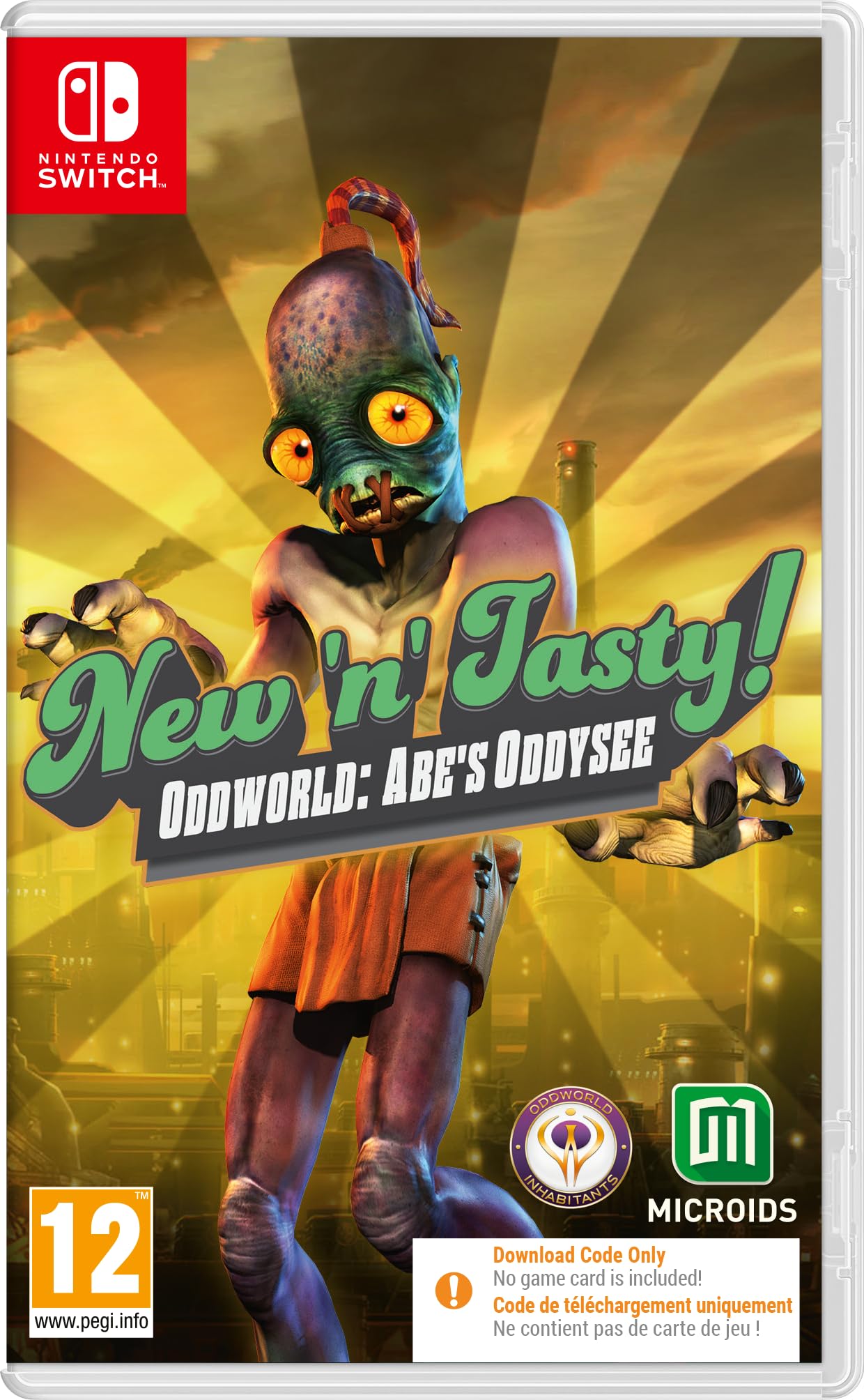 Oddworld: New 'n' Tasty! - Nintendo Switch Digital Code
