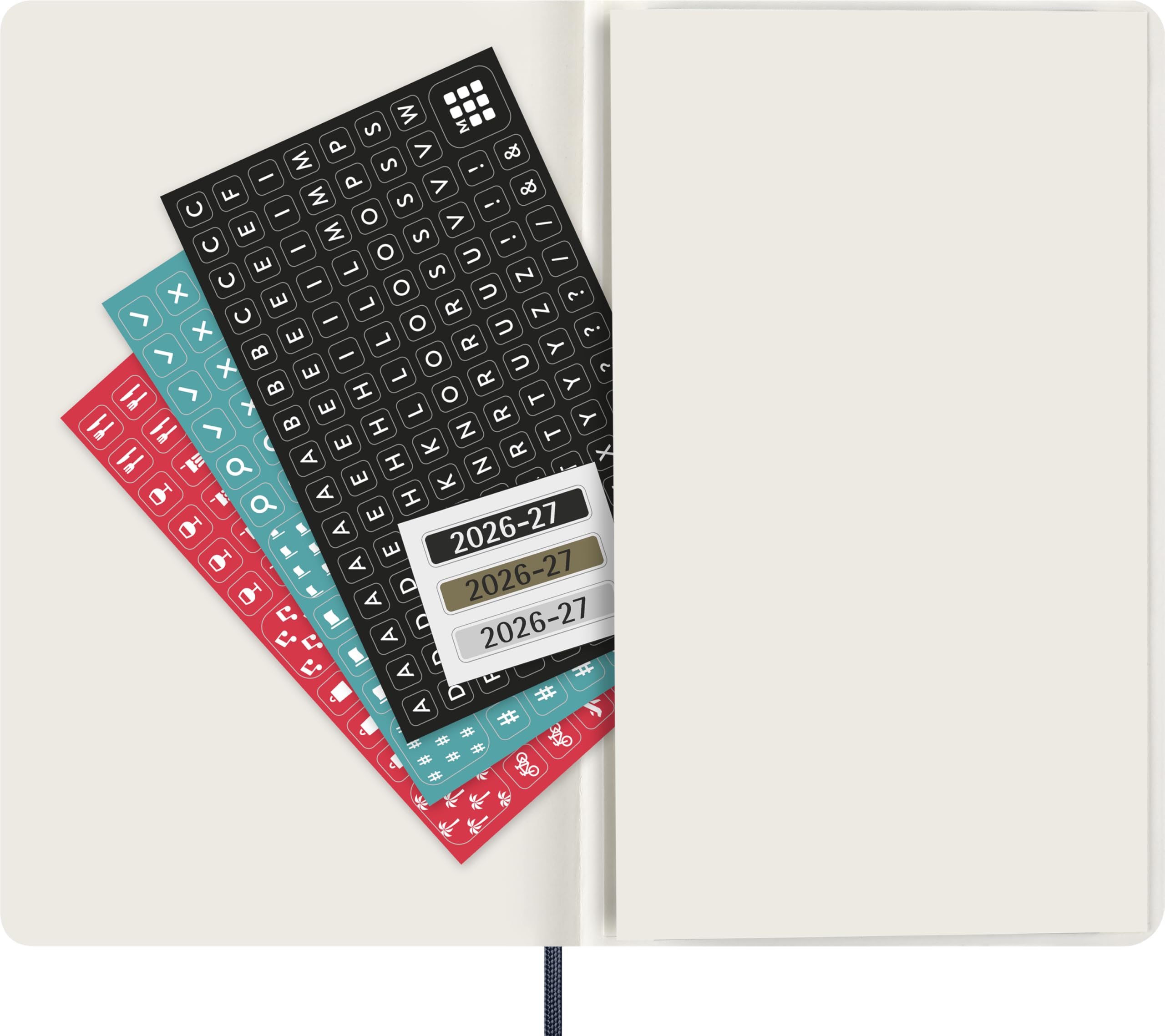 Moleskine Weekly Planner 2026-2027 18-Month Organizer | Large (13x21) Sapphire Blue 6