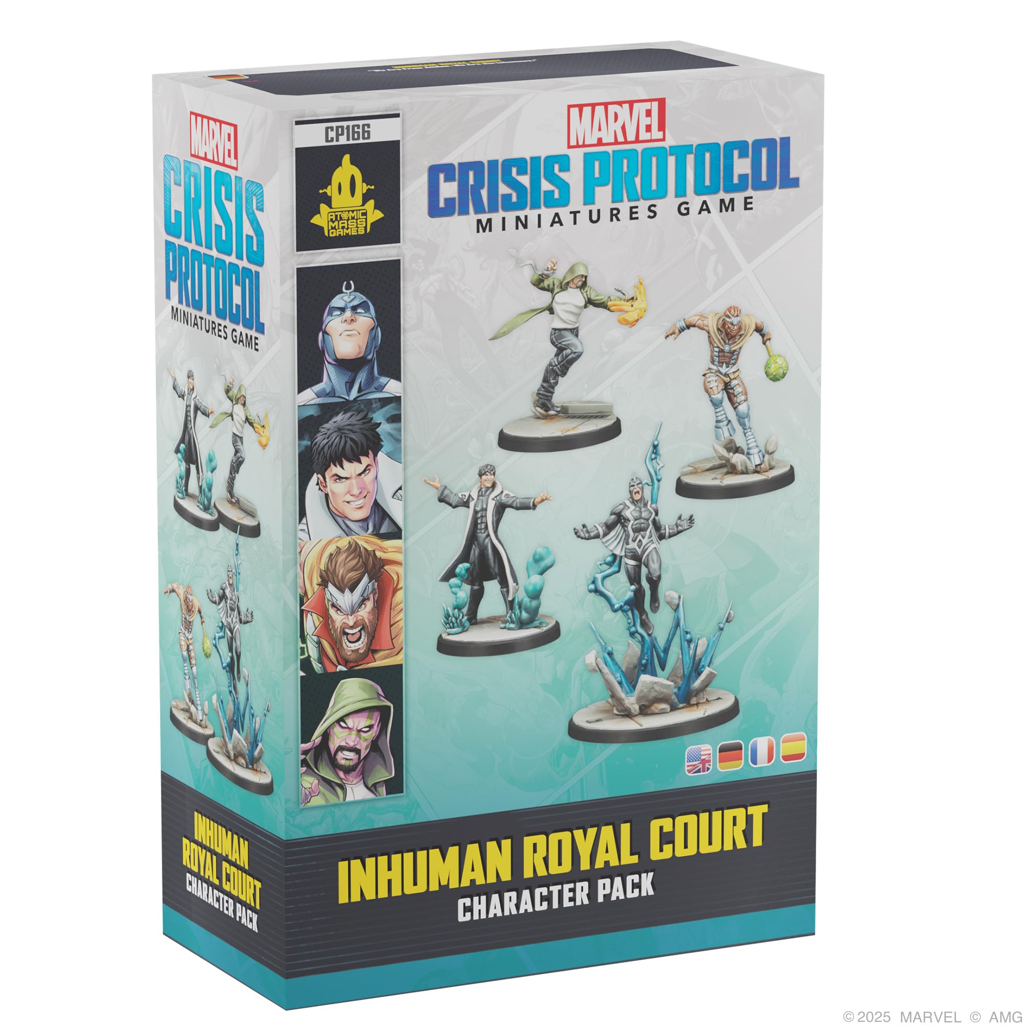 Atomic Mass Games Marvel Crisis Protocol Inhuman Royal Court Miniature Set 1