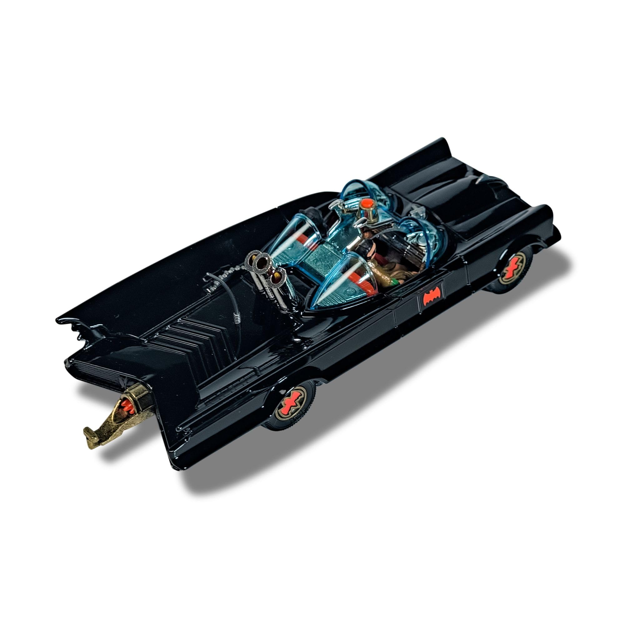 Corgi RT26701 Diecast Model Batmobile with Batman and Robin | Metal Construction | Black 7