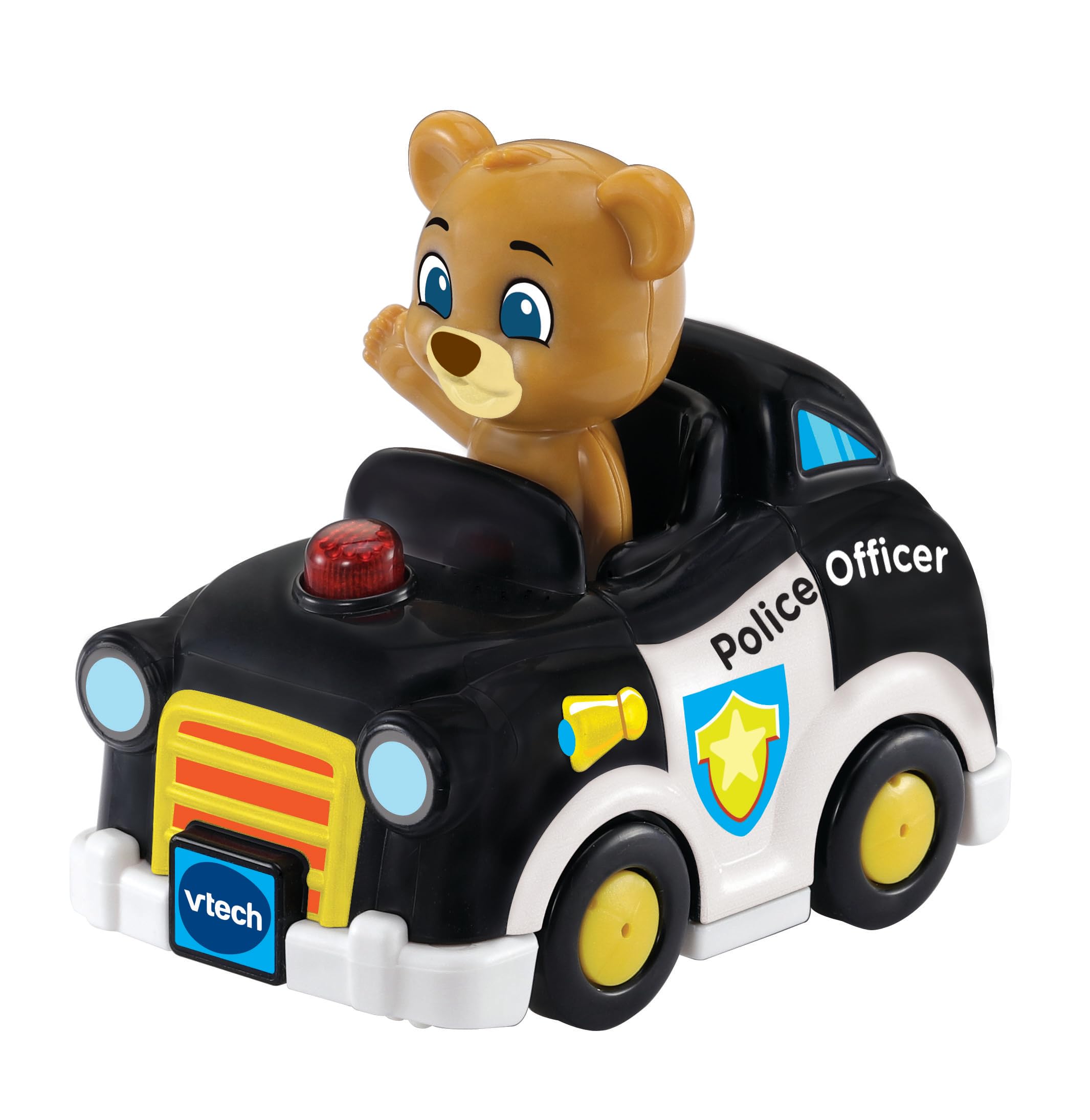 VTech Toot-Toot Drivers Beau Bear the Police Officer Interactive Toy | Ages 1-5 Years 2