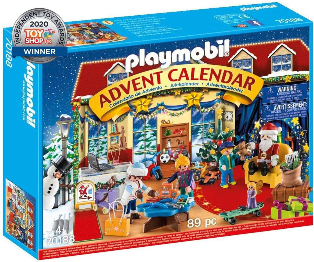 PLAYMOBIL - Christmas Toy Store Advent Calendar (70188)