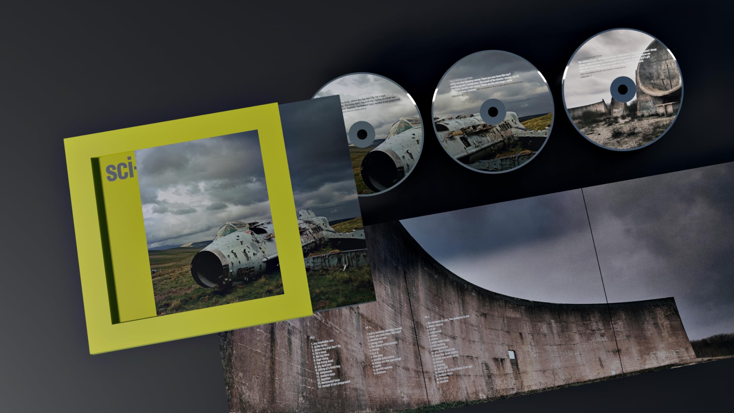Suede - Sci-Fi Lullabies 3CD Deluxe Packaging 2