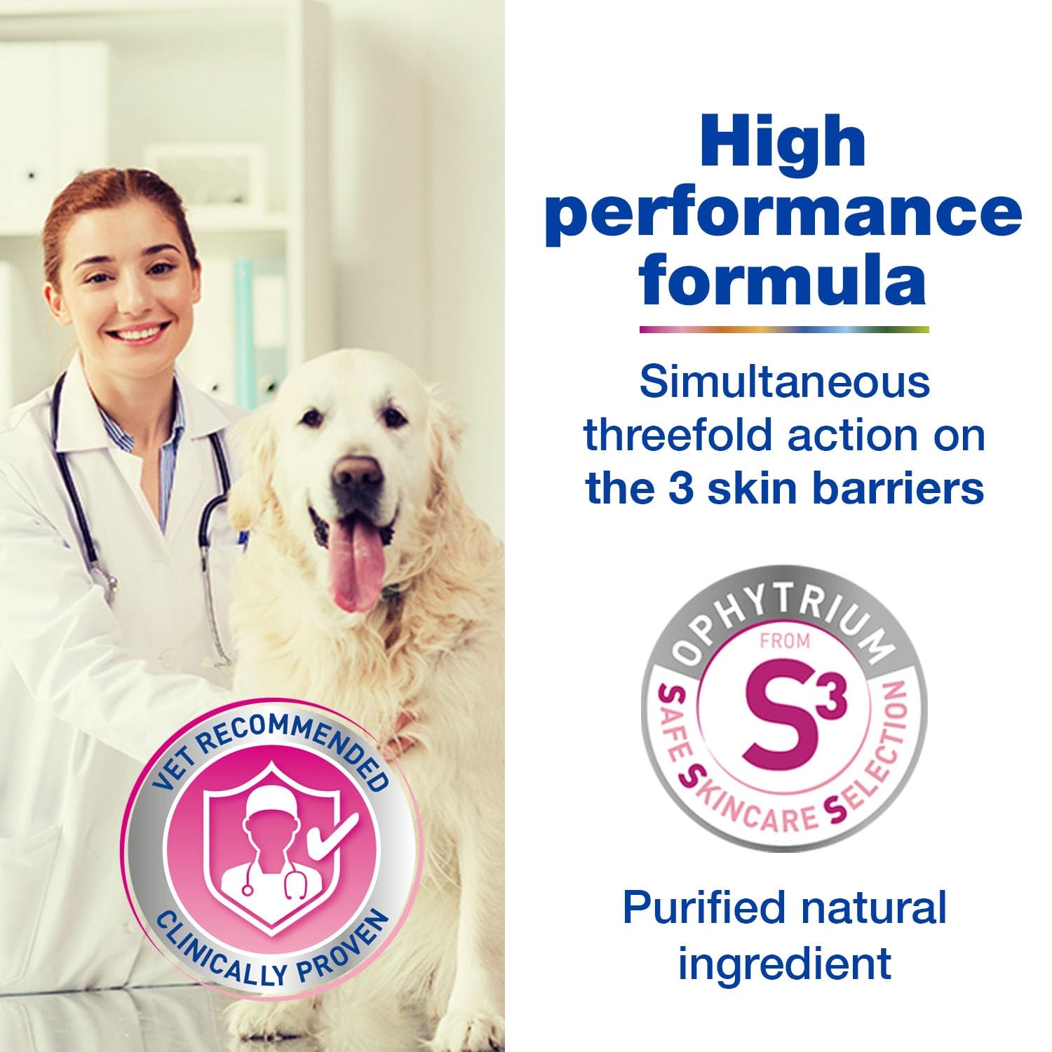 Douxo S3 Calm Pads - Itch Relief & Hydration for Dogs | Ophytrium Enriched | Vanilla Scent 3