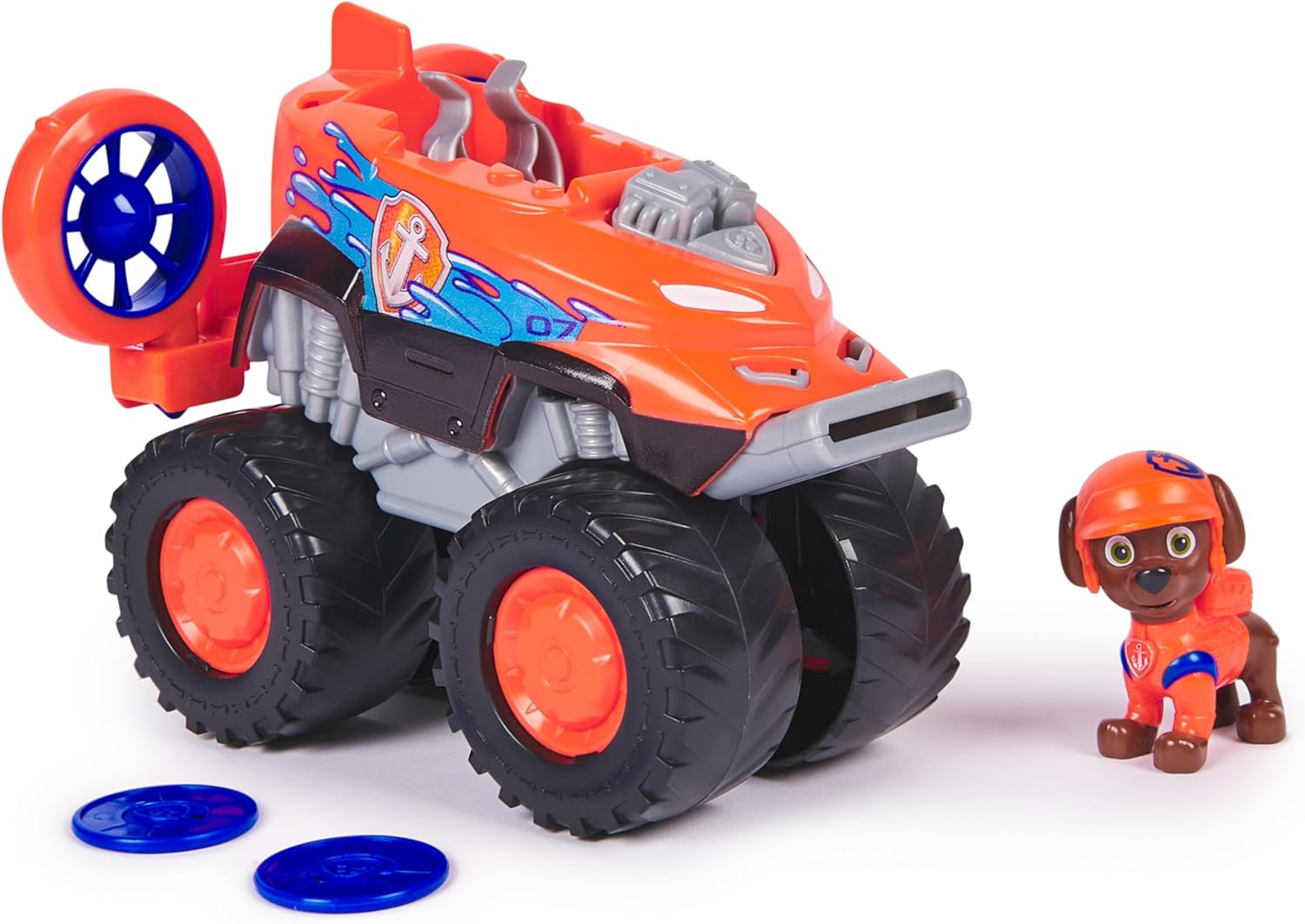 Paw Patrol Rescue Wheels Zuma's Hovercraft Toy Truck with Projectile Launcher - Ages 3+ 1