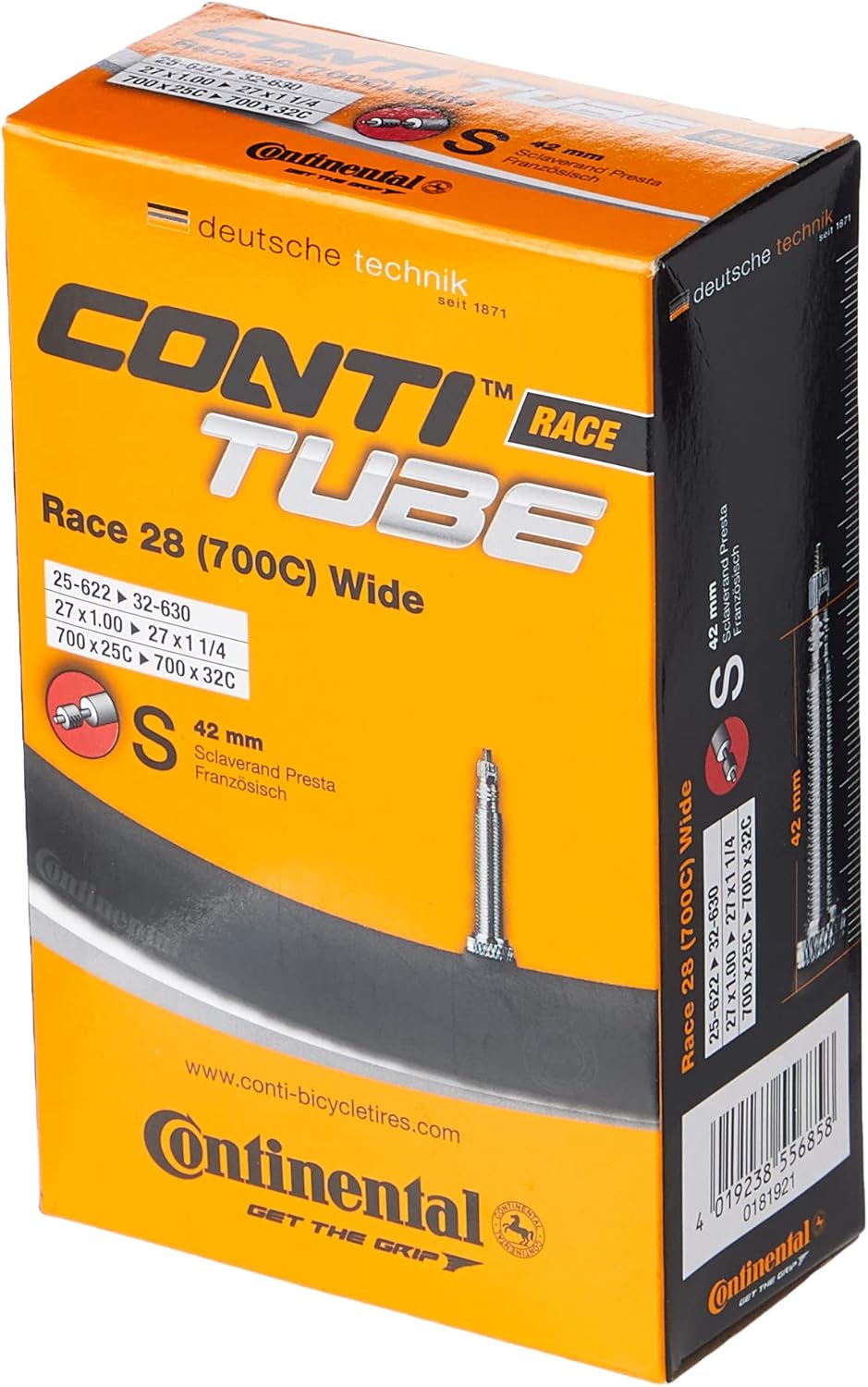 Continental MTB Inner Tube for 29er/700C Bikes (1032931410)