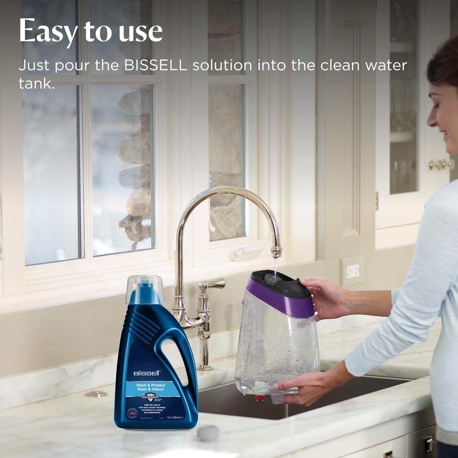 BISSELL - Wash & Protect Carpet Cleaning Formula (1.5L) 9