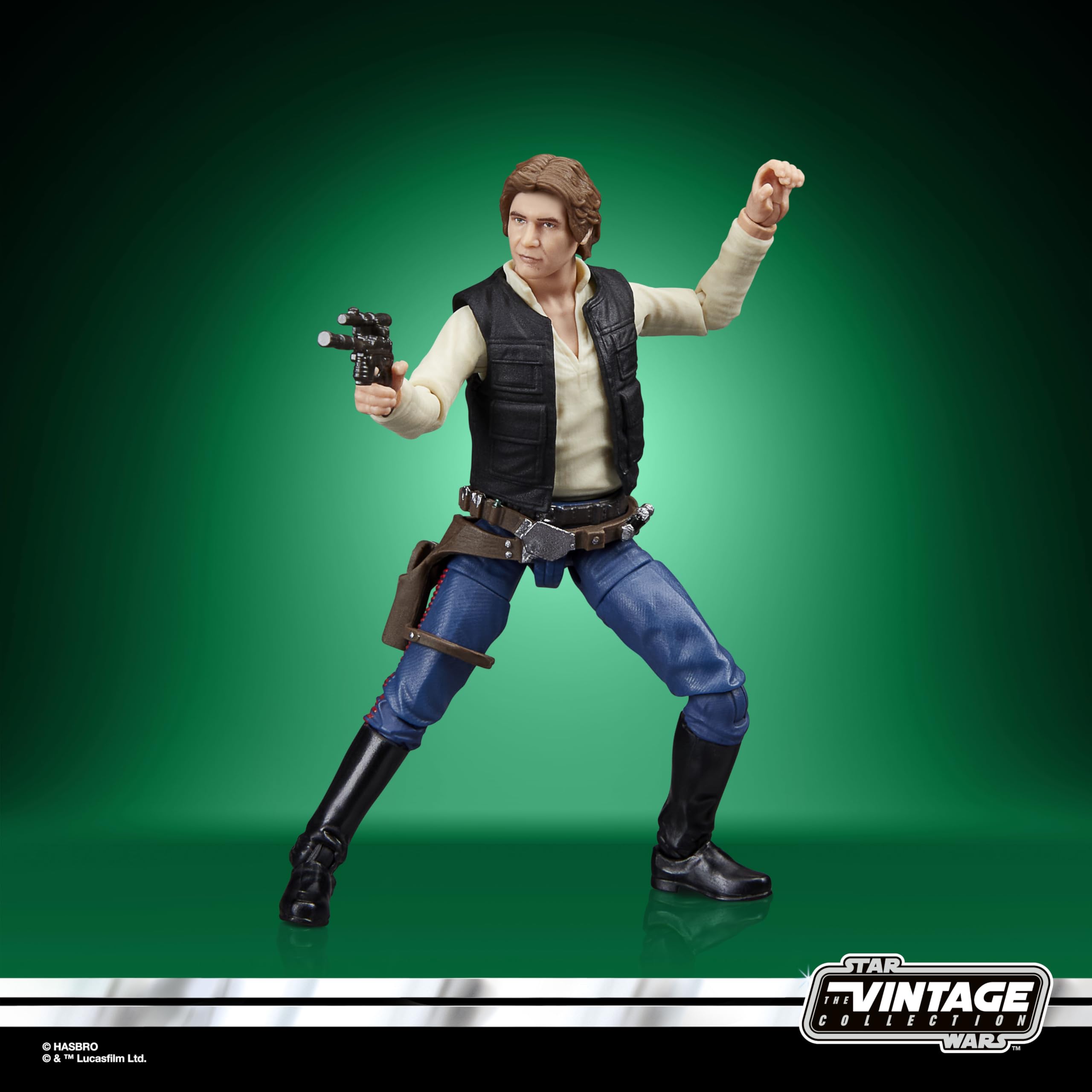 Star Wars The Vintage Collection Han Solo Action Figure, A New Hope 6