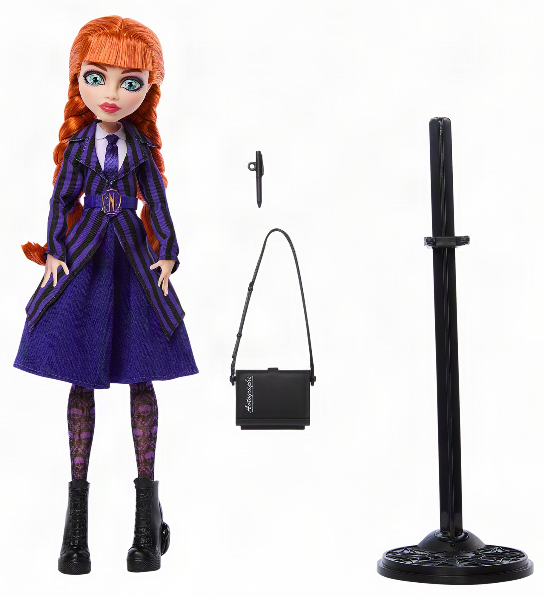 Monster High Agnes DeMille Doll - Inspired by Wednesday Series | Ages 7-12 | Plastic 5