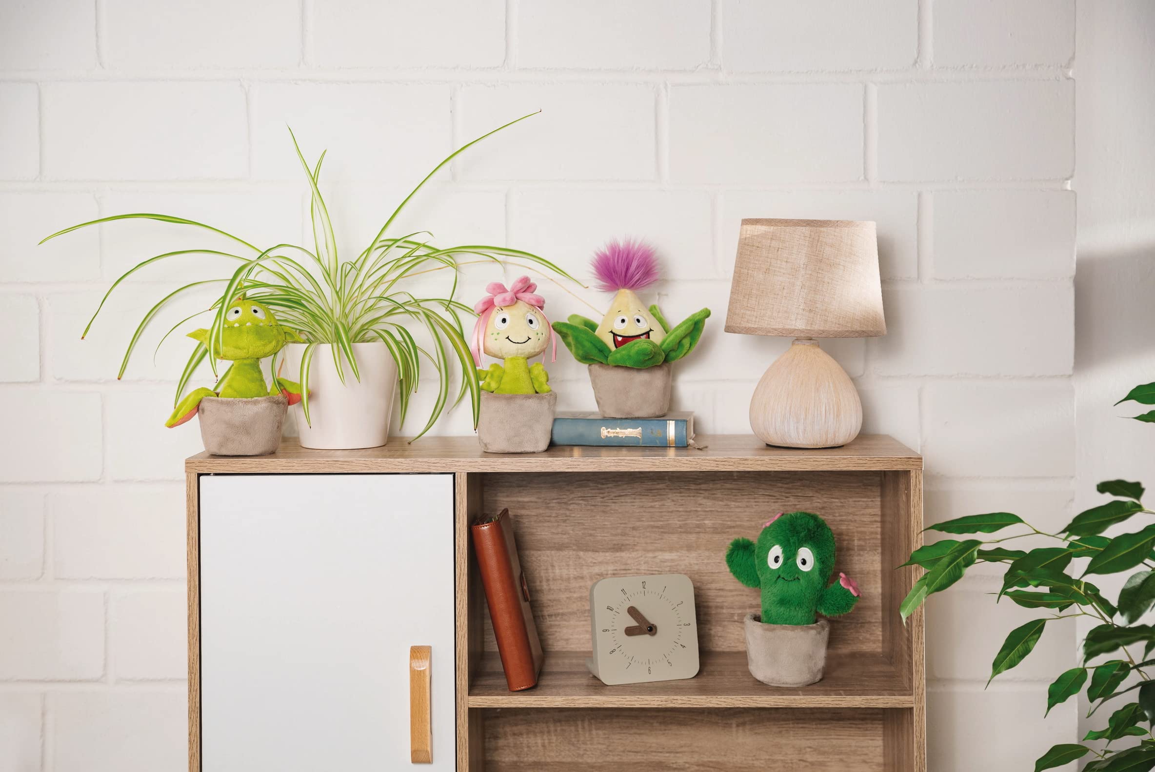 NICI Cuddly Soft Toy Cactus Henriette - 18cm Green Plush Stuffed Animal