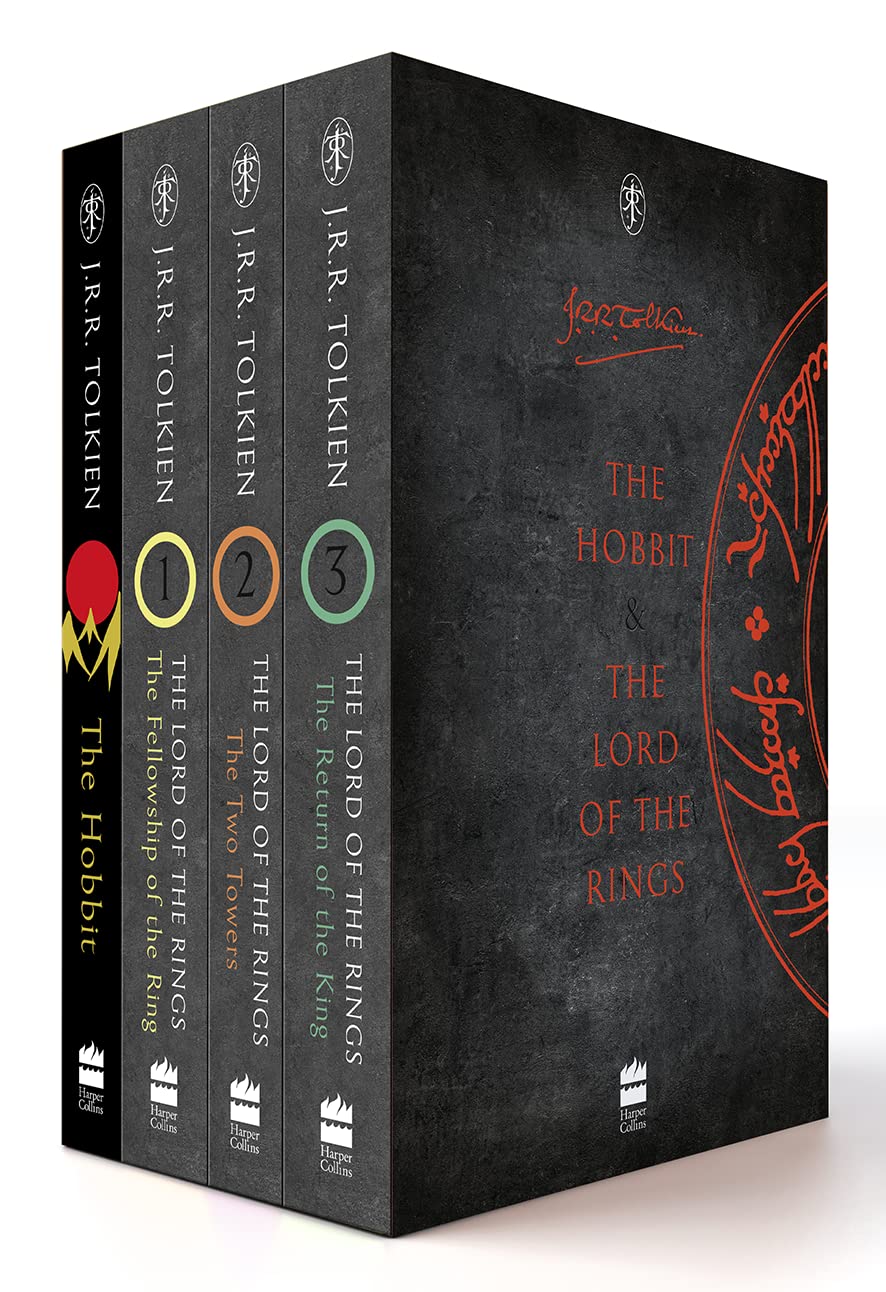 Tolkien GB - The Hobbit & The Lord of the Rings Boxed Set | 75th Anniversary Edition | Paperback