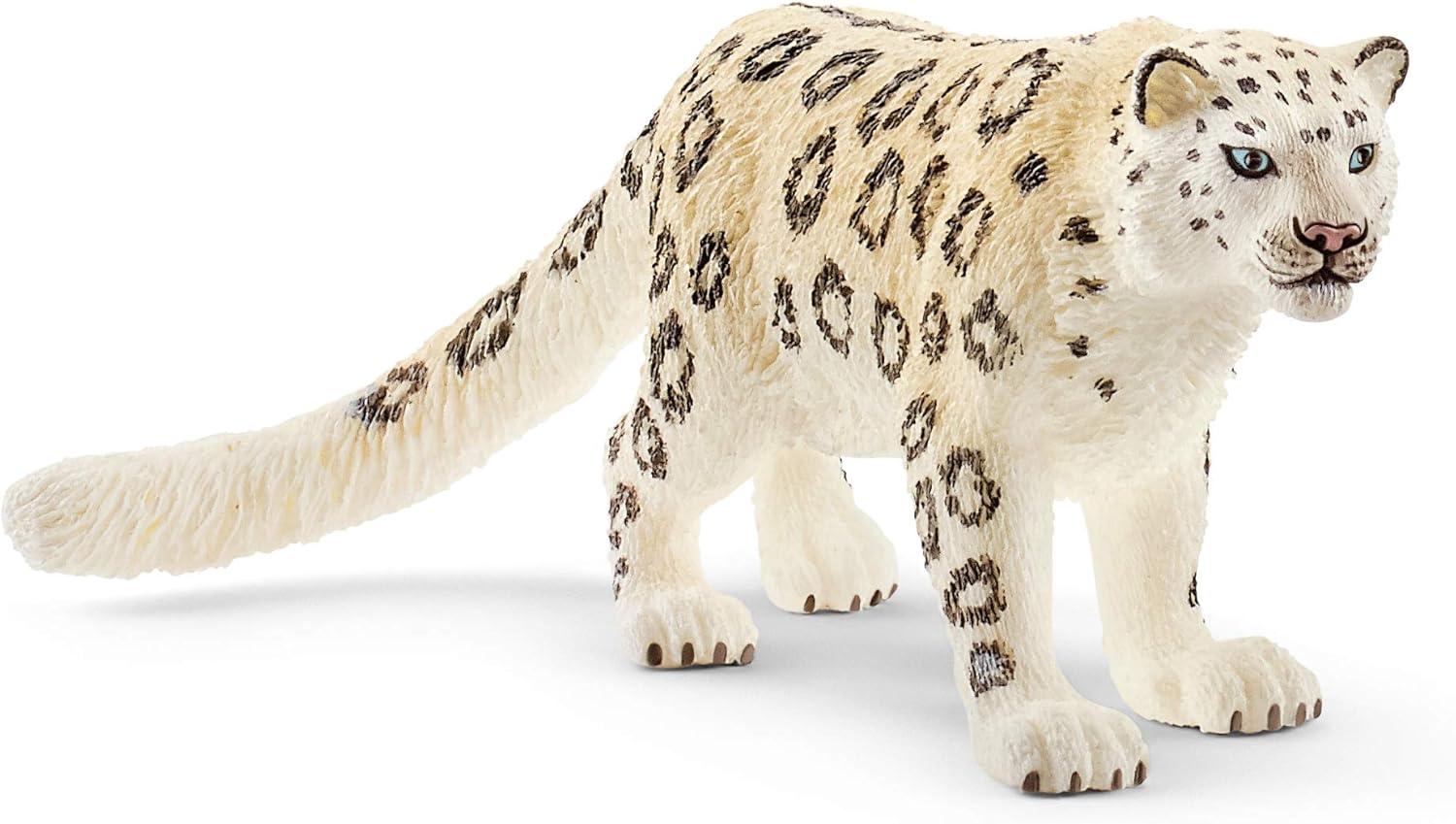 Schleich 14838 Snow Leopard Wildlife Figure - Detailed Animal Playset for Kids 1
