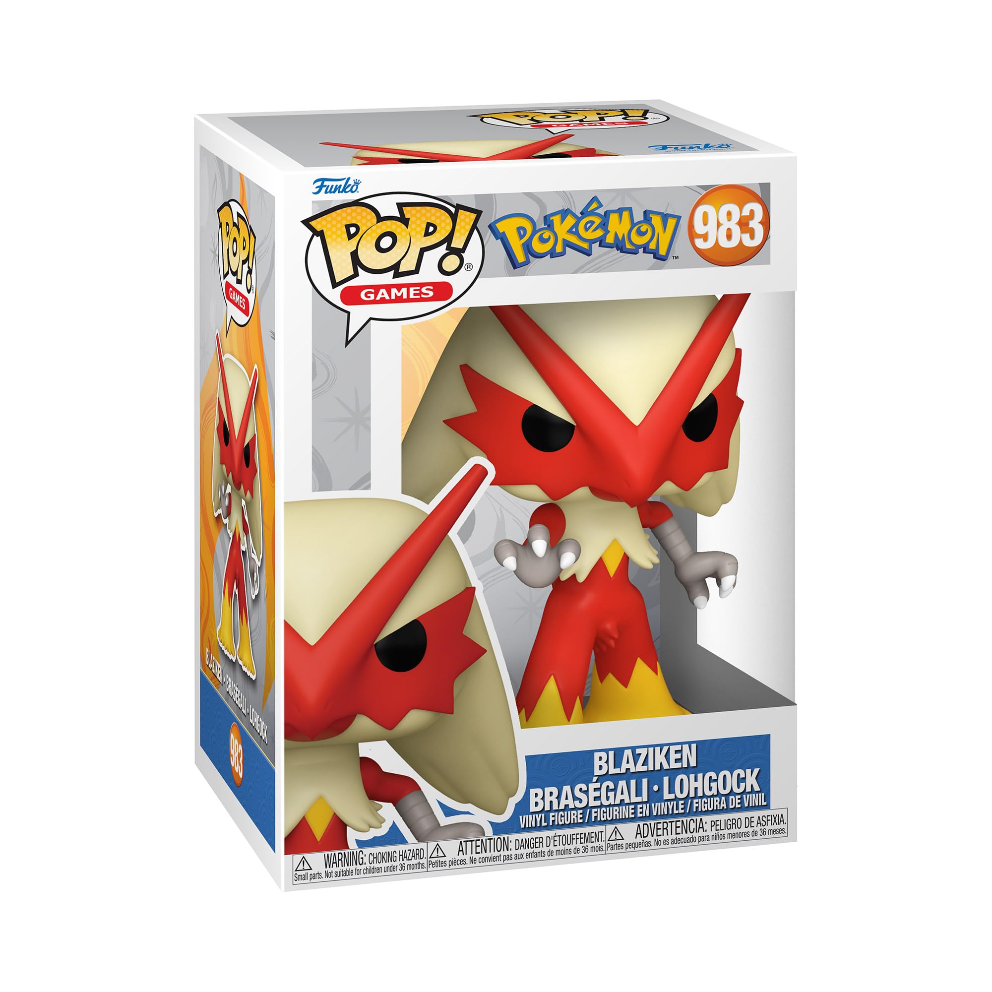 Funko Pop! Games: Pokemon - Blaziken Vinyl Figure (75189) 9