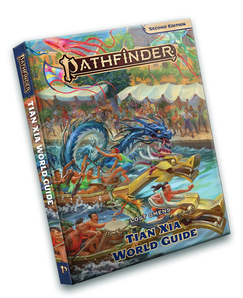 Paizo Pathfinder Lost Omens Tian Xia World Guide (2nd Edition) | Hardcover Reference 1