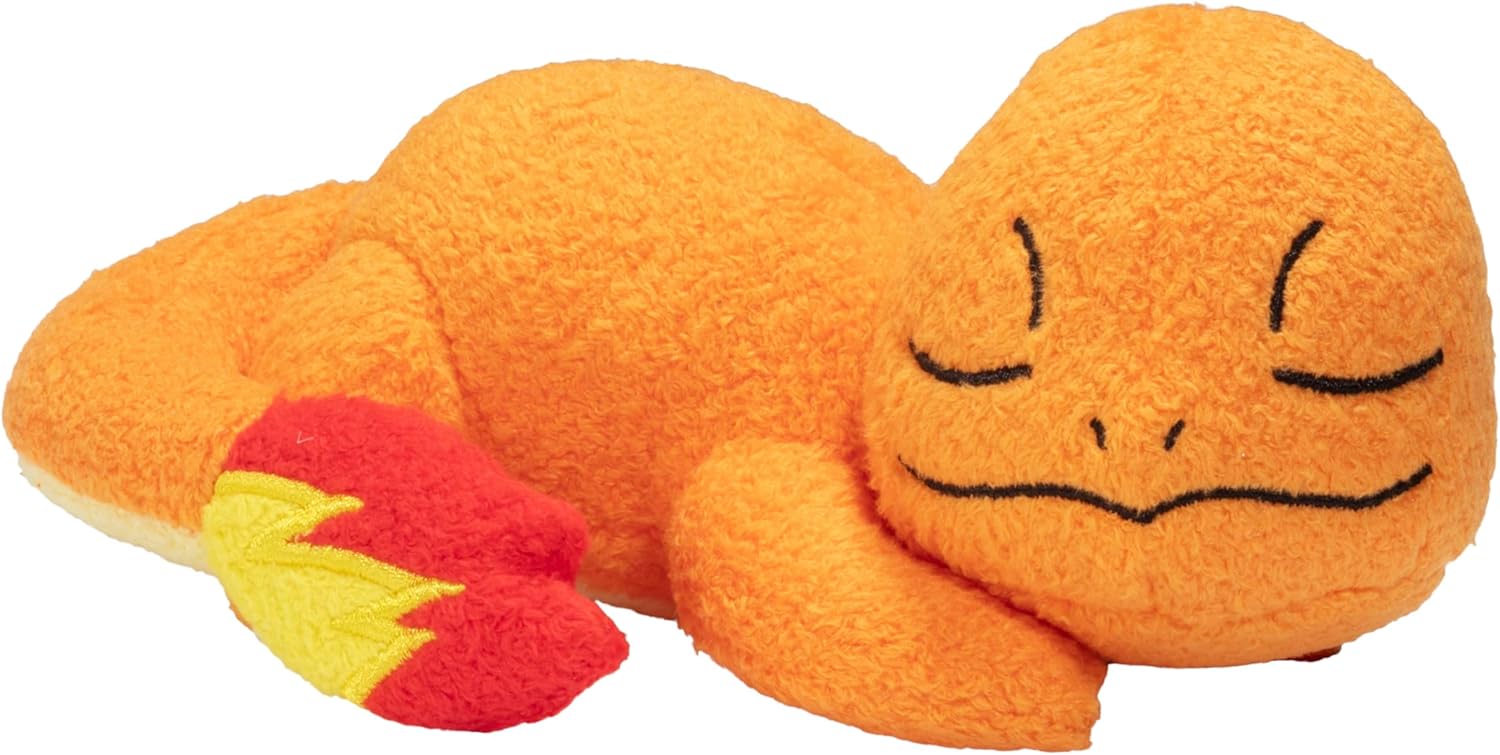 Pokémon Sleeping Plush - 5-Inch Mini Plush with Bulbasaur, Charmander, Squirtle 2
