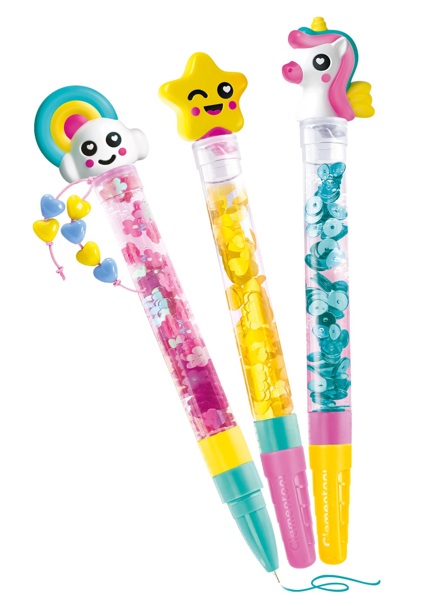 Clementoni Idea - Create Your Penso: Fantasy Crafting Kit | Personalised Pens | Ages 6+
