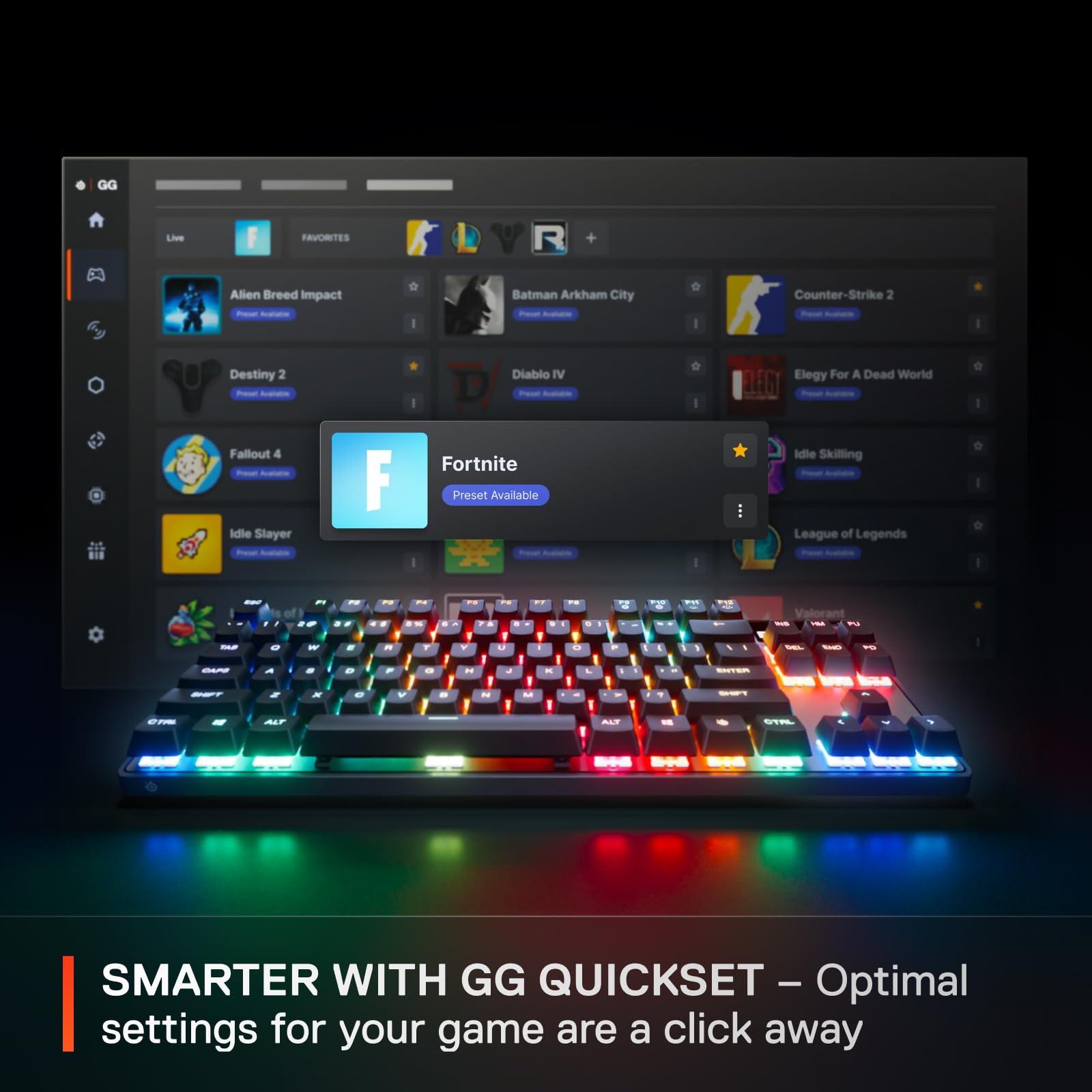 SteelSeries Apex Pro TKL Wireless Gen 3 (2025) - HyperMagnetic Gaming Keyboard 3