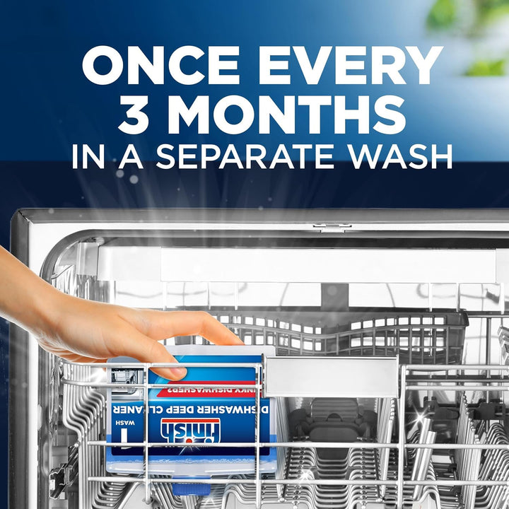Finish - Dishwasher Cleaner Twin Pack (2 x 250 ml)