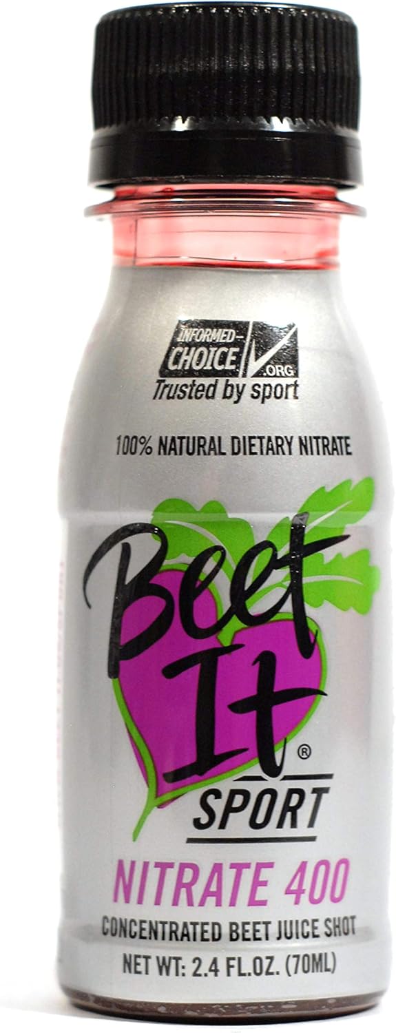 Beet It Sport Nitrate 400 - High Nitrate shots - Concentrated Beetroot Juice (15 x 70ml) Boost Nitric Oxide and Athletic Endurance Performance