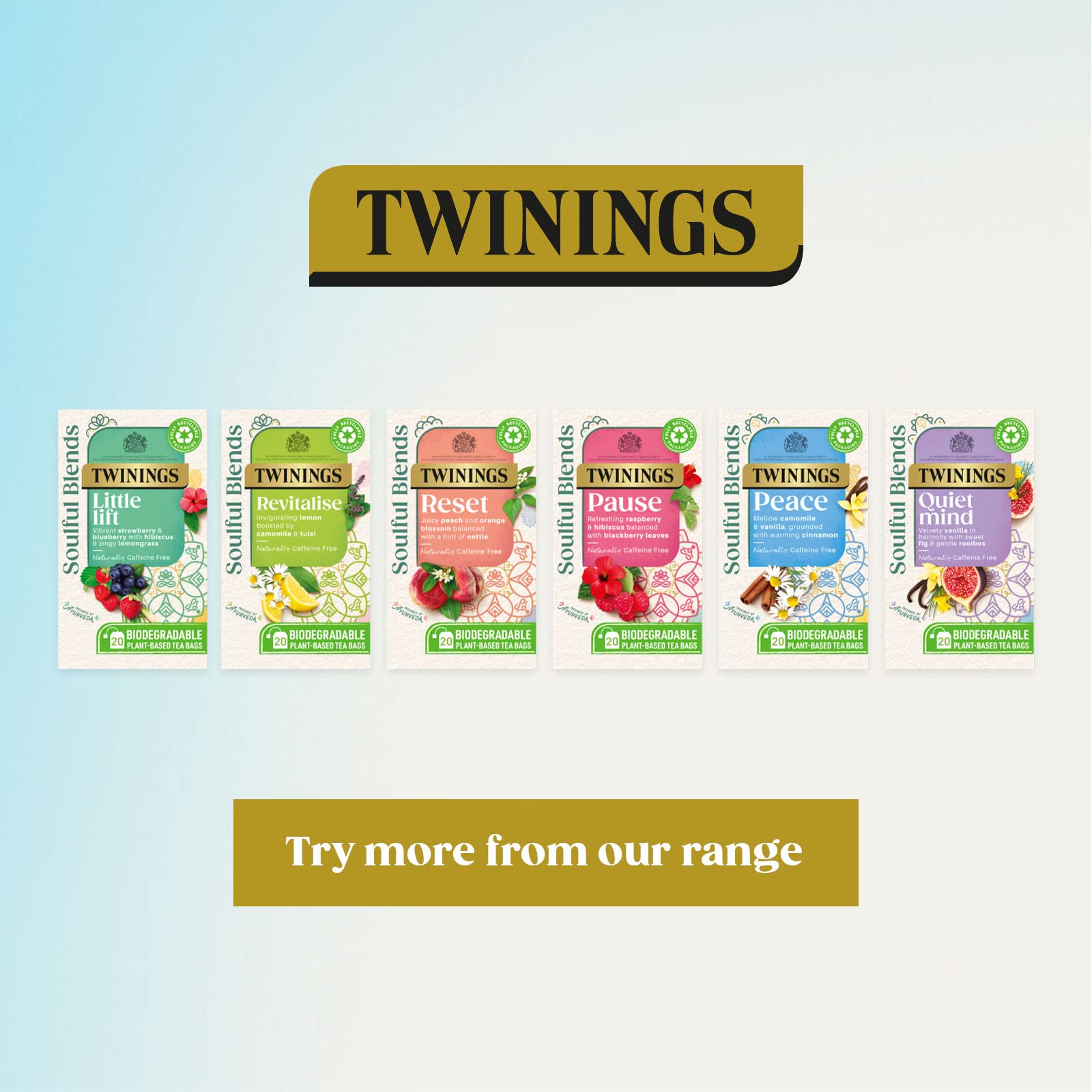 Twinings Soulful Blends Pause Herbal Tea - Refreshing Raspberry & Hibiscus | 20 Count Teabags 7