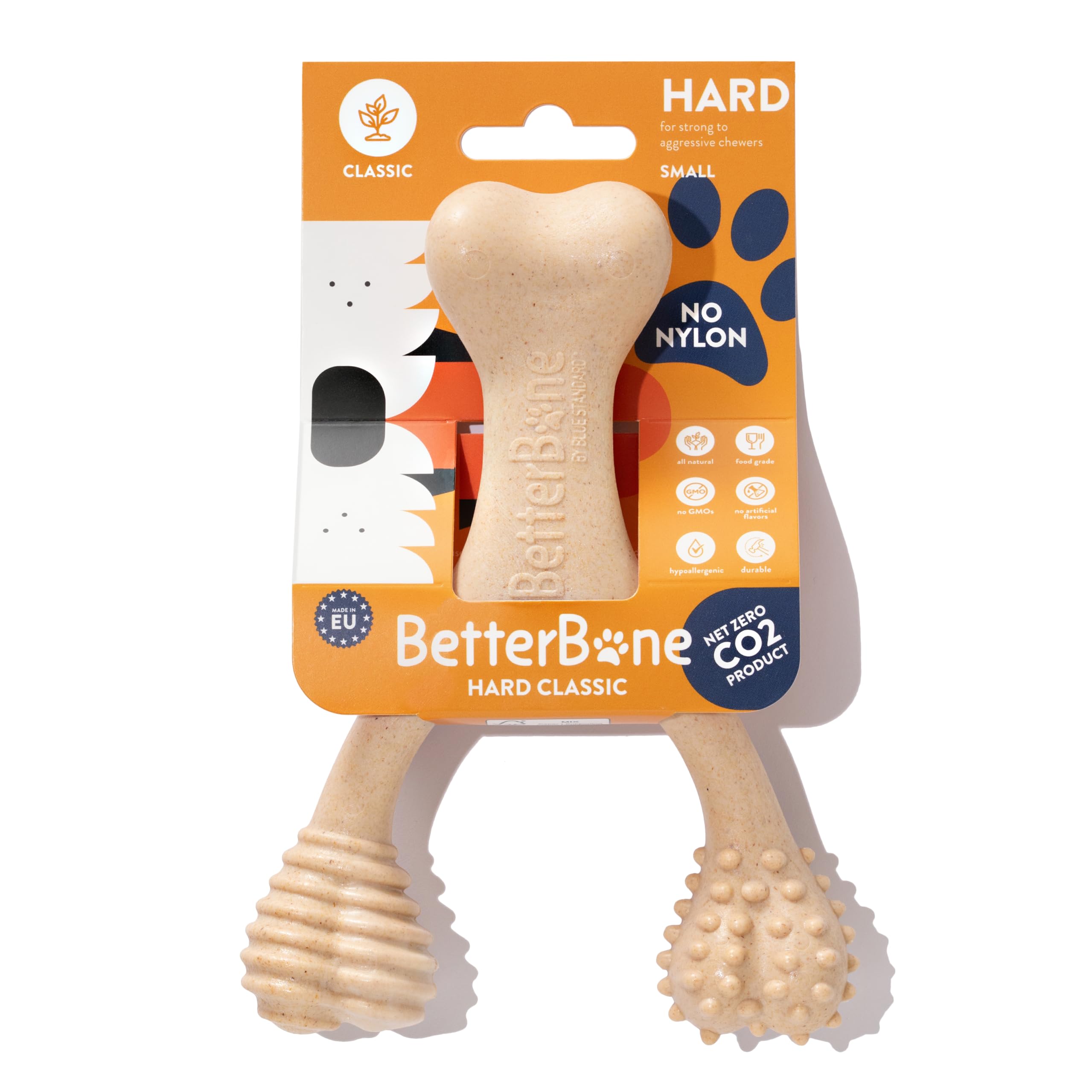 BetterBone Hard Dental Chew Toy - Enhanced Durability | Non-Toxic | Small Size for Dogs 1