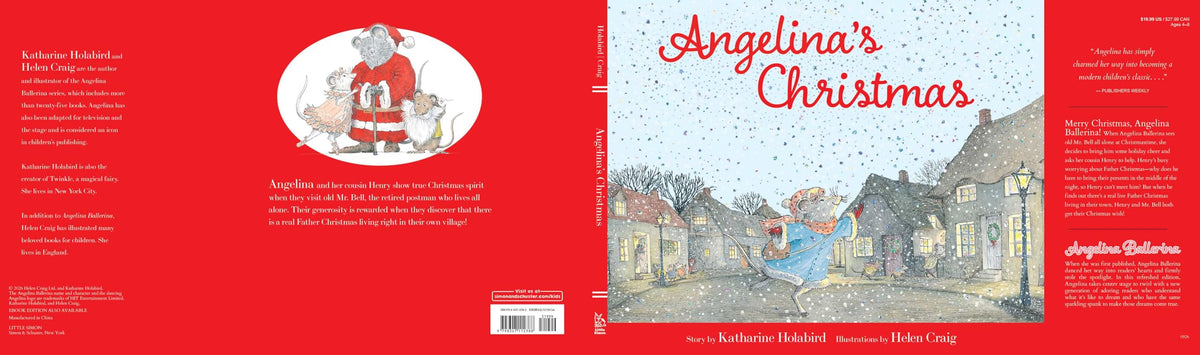 Angelina Ballerina - Angelina's Christmas Picture Book | Hardcover