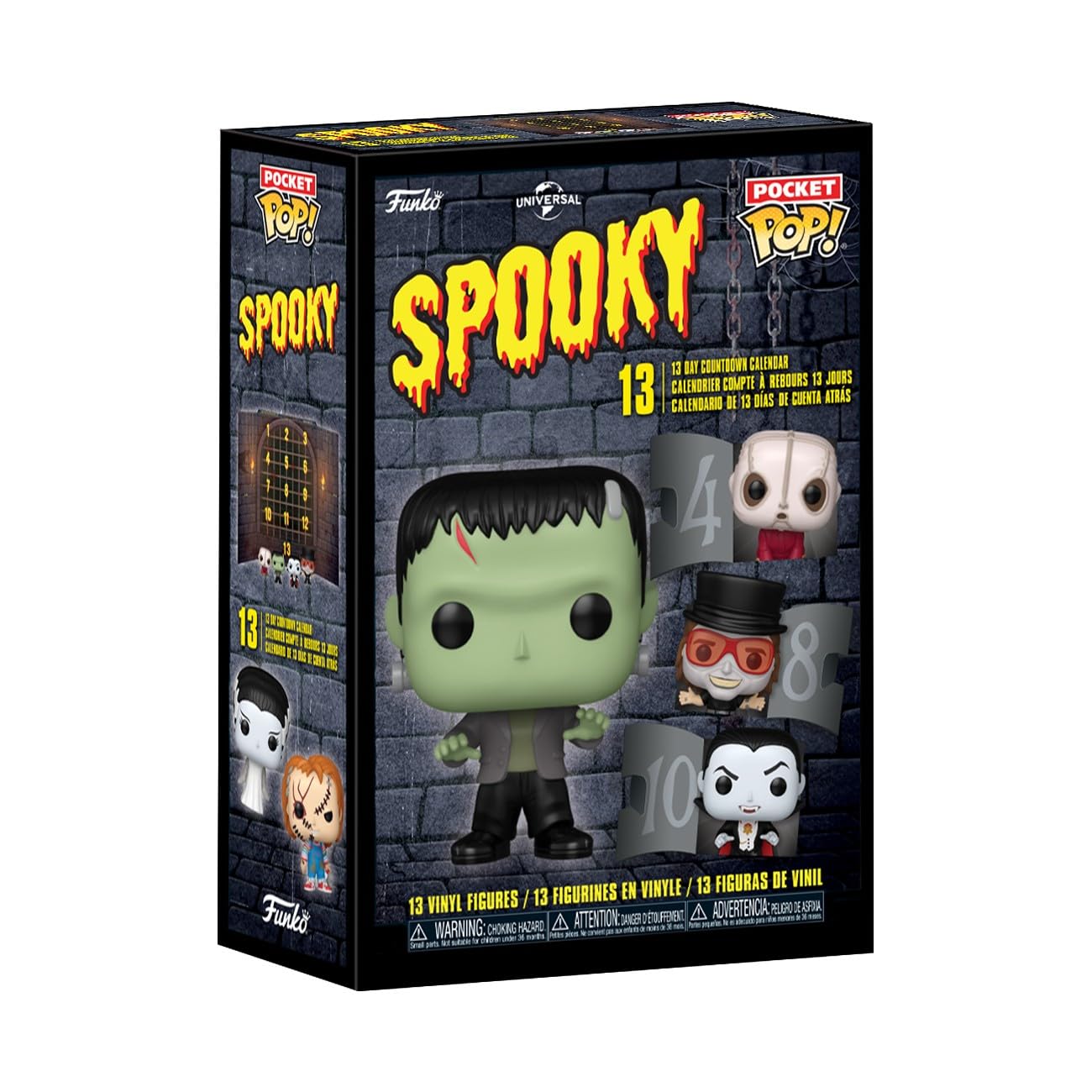 Funko Pocket Pop! Countdown Calendar - Chucky 13-Day Killer Kountdown 1