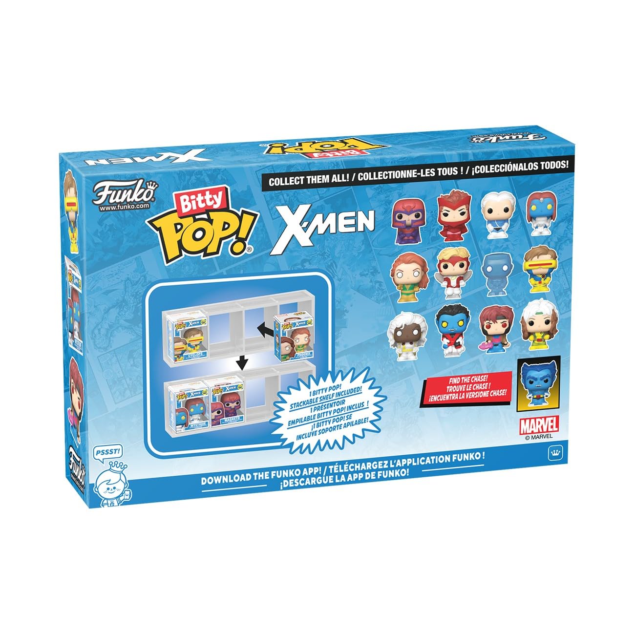 Funko Bitty POP! X-Men 4 Pack: Jean Grey | 0.9-inch Vinyl Figure | Multicolor 2