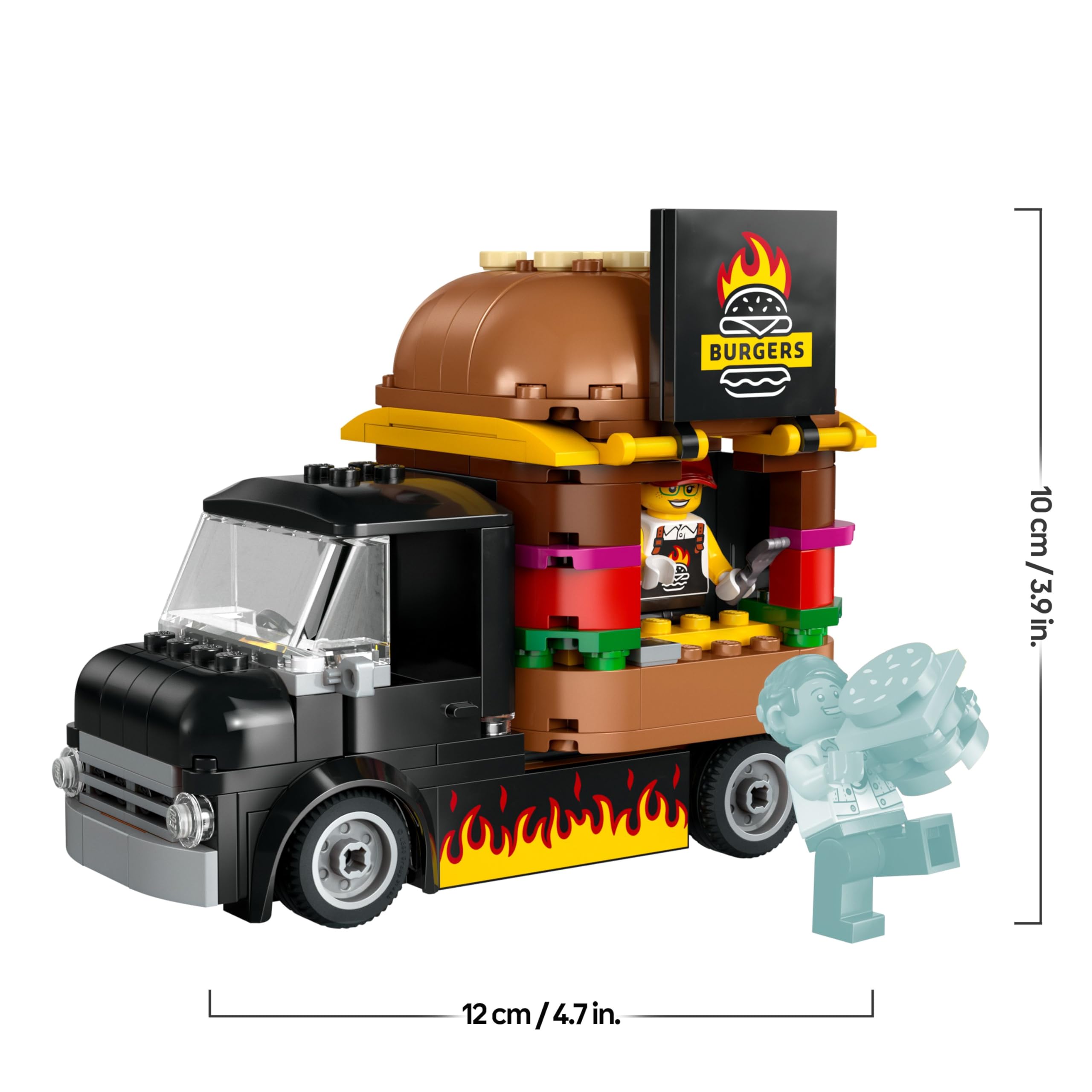 LEGO City Burger Van Building Set 60404 | Ages 5+ 7